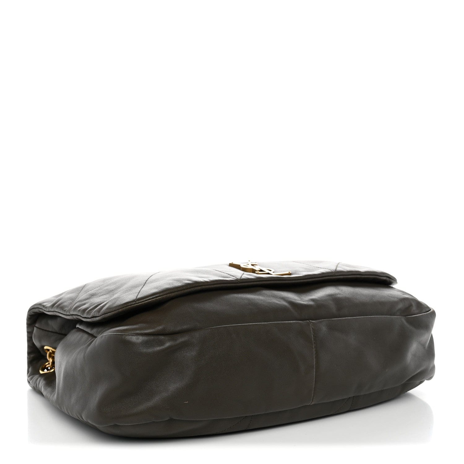 Saint Laurent Lambskin Matelasse Monogram Large Jamie 4.3 Light Musk