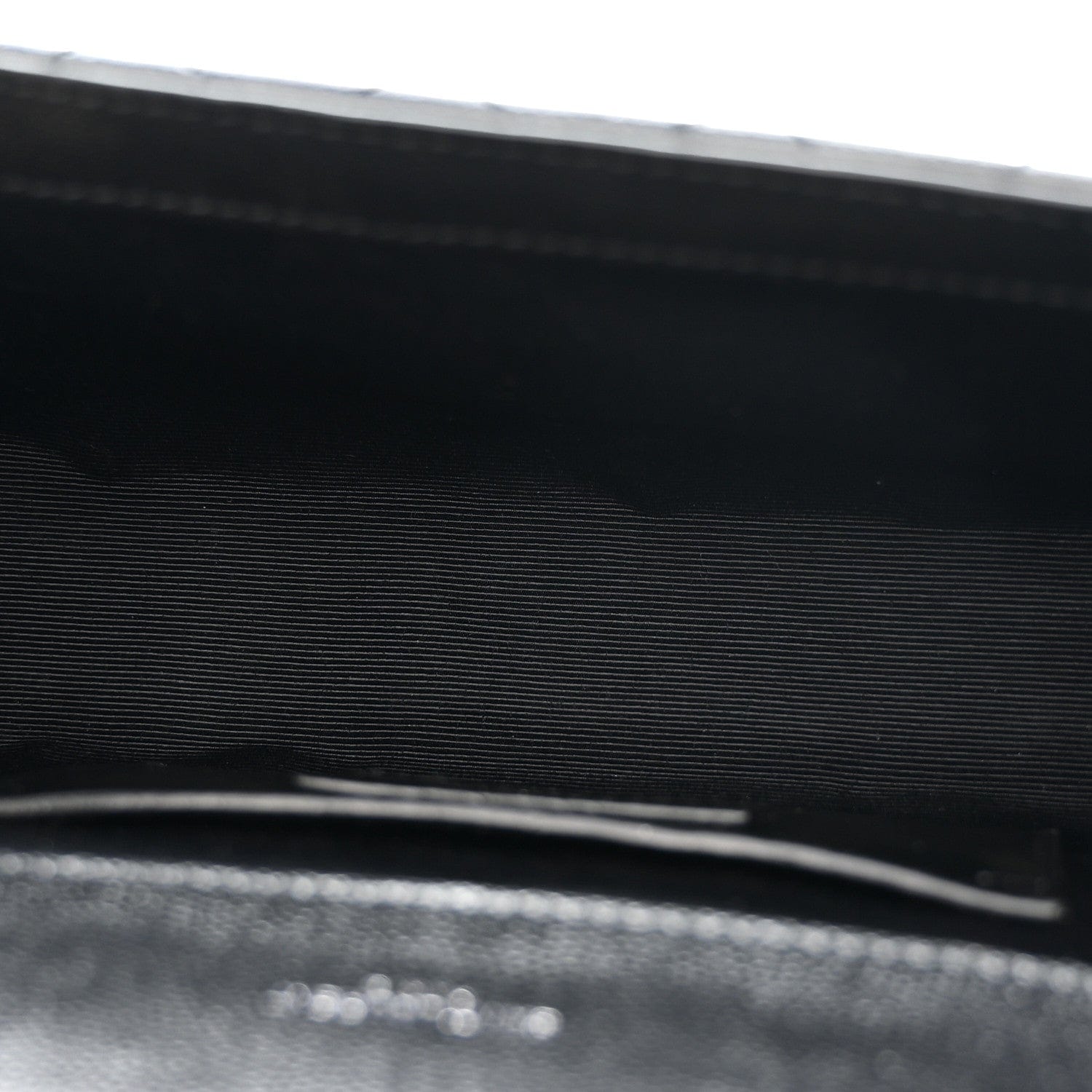 Saint Laurent Grain De Poudre Textured Mixed Matelasse Triquilt Small Monogram Satchel Black