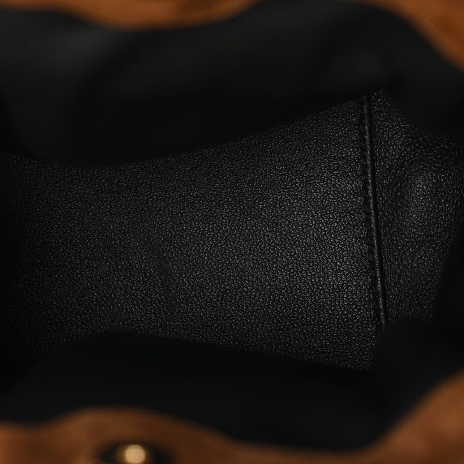 Saint Laurent Suede Calfskin Matelasse Monogram Mini Jamie Shoulder Pouch Bag Golden Leaf