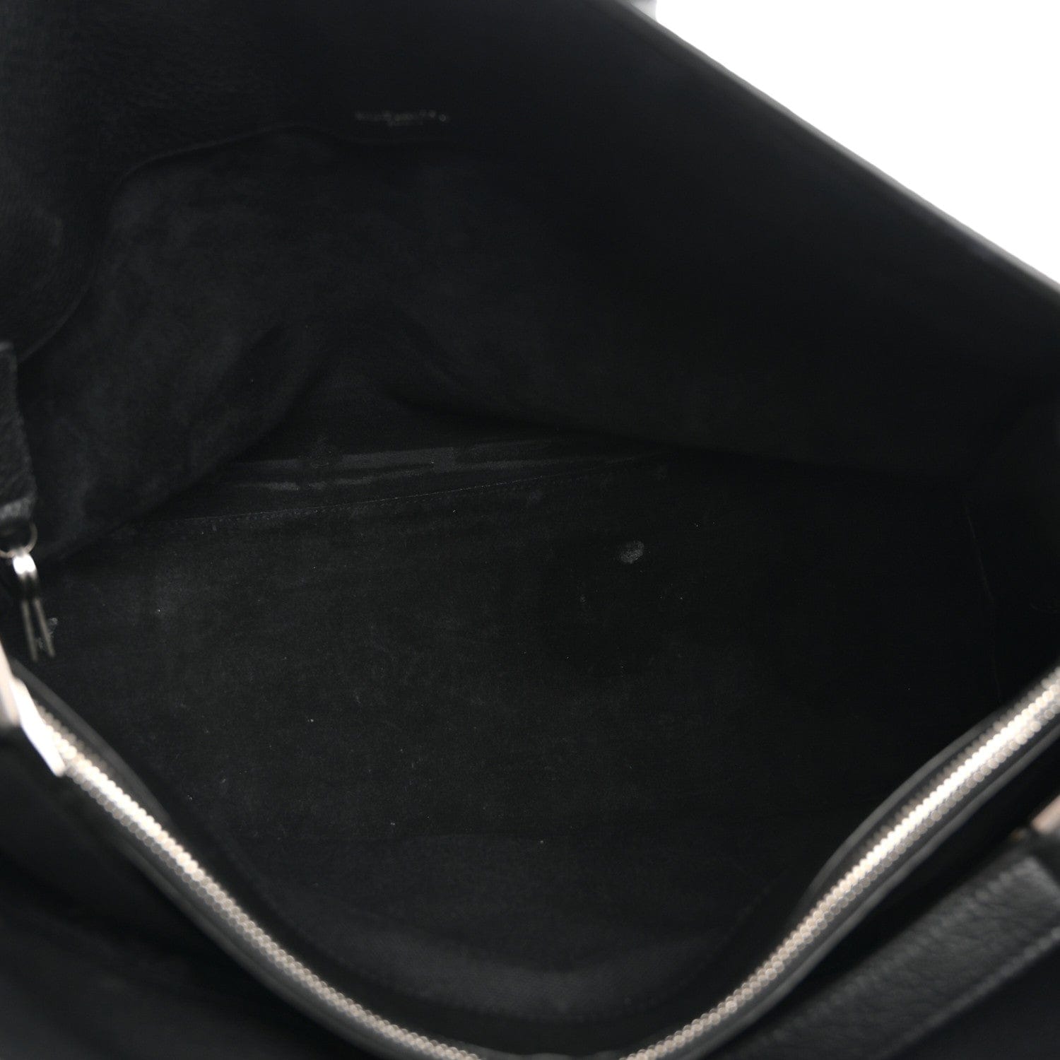 Saint Laurent Grained Calfskin Large Souple Sac De Jour Black
