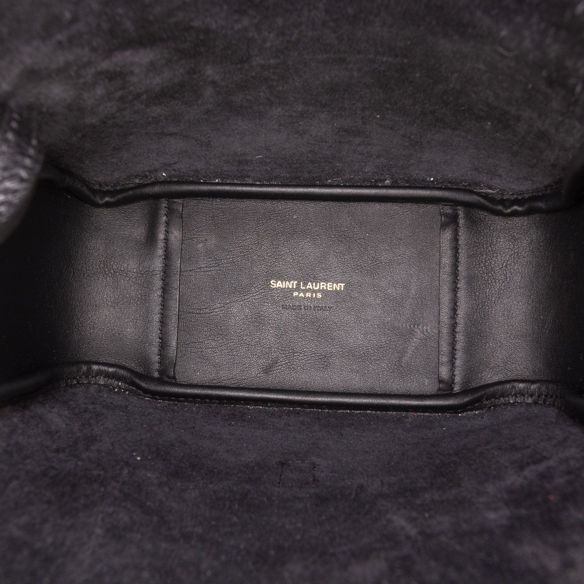 Saint Laurent Baby Grained Calfskin Supple Le 5 a 7 Soft Hobo