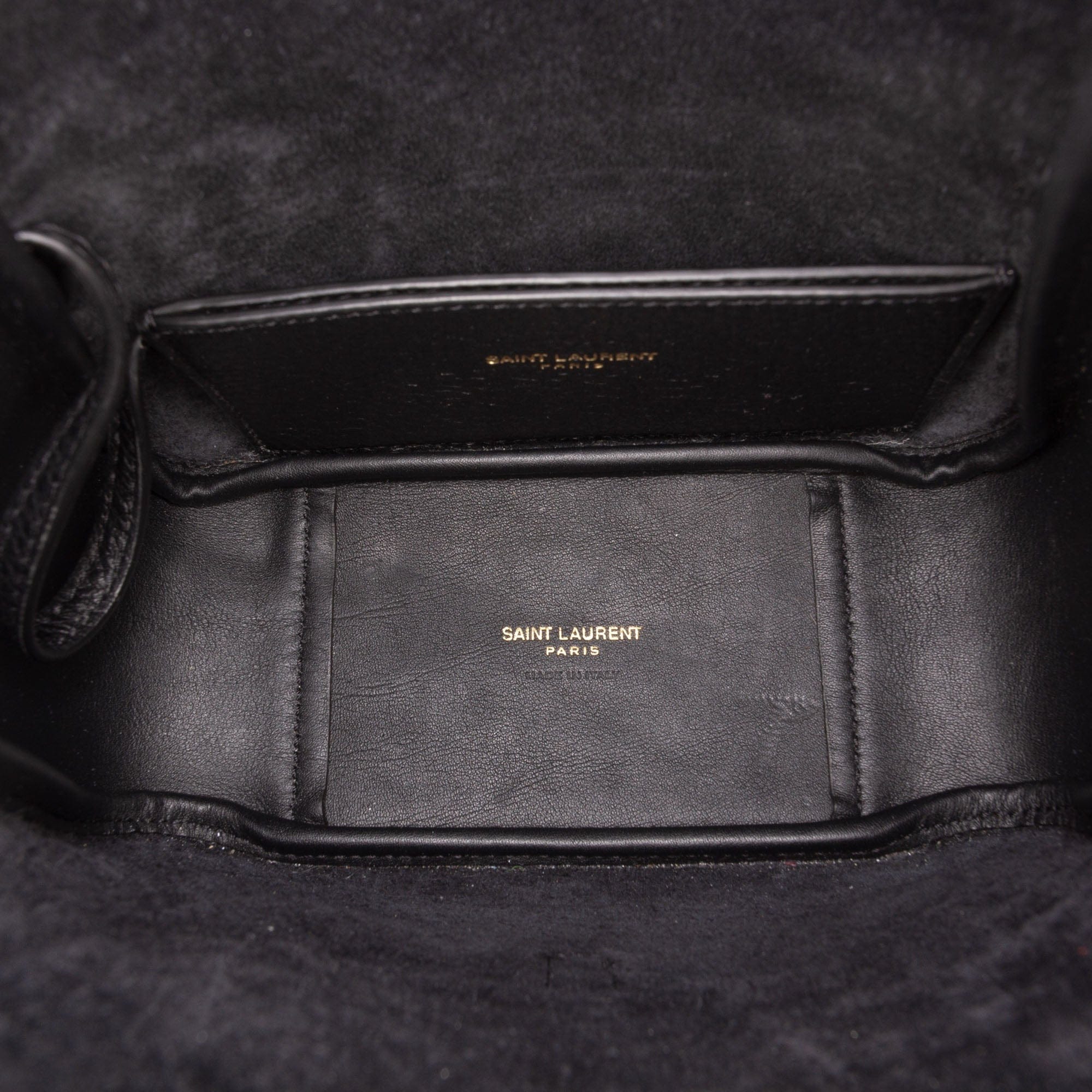 Saint Laurent Baby Grained Calfskin Supple Le 5 a 7 Soft Hobo