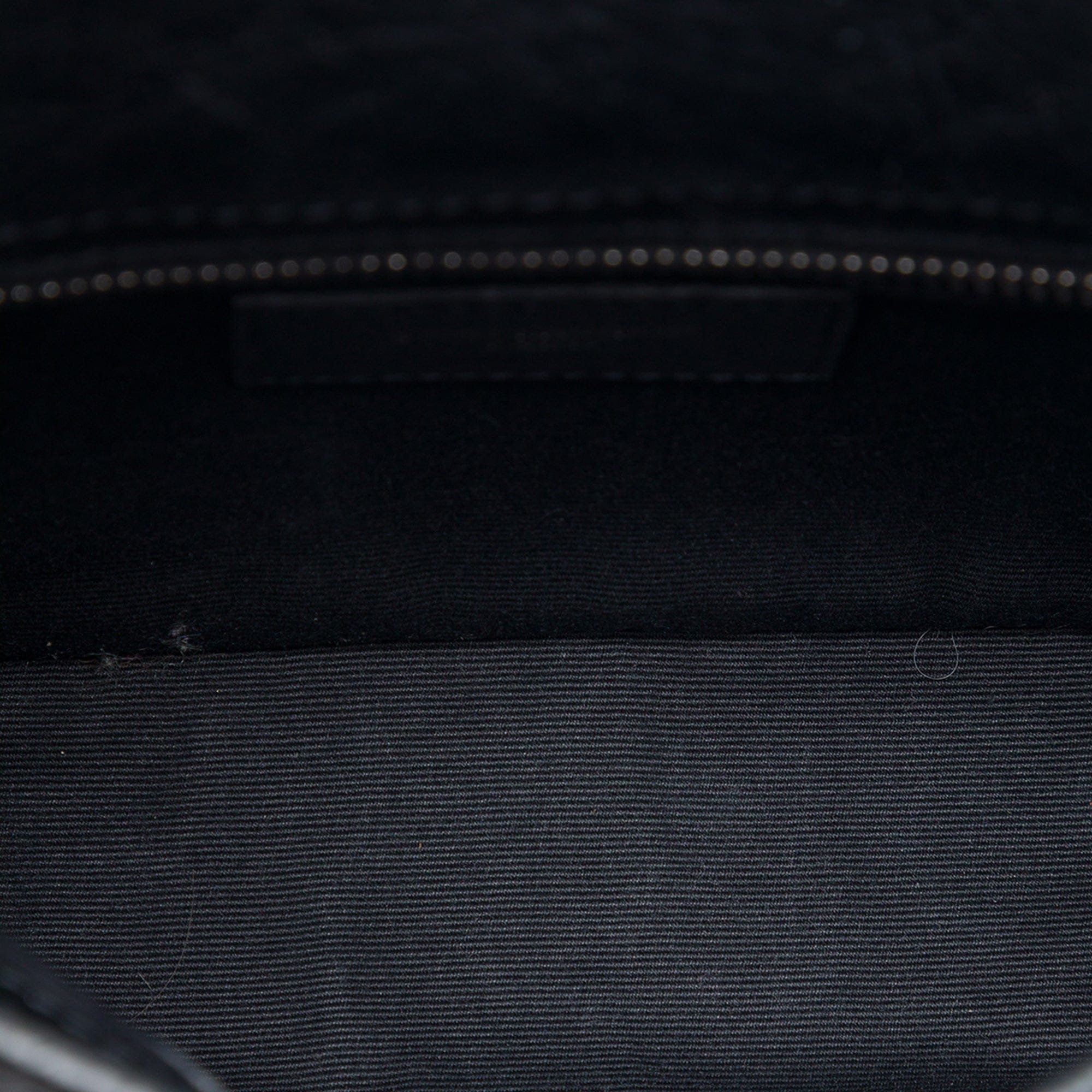 Saint Laurent Crinkled Calfskin Niki Wallet on Chain