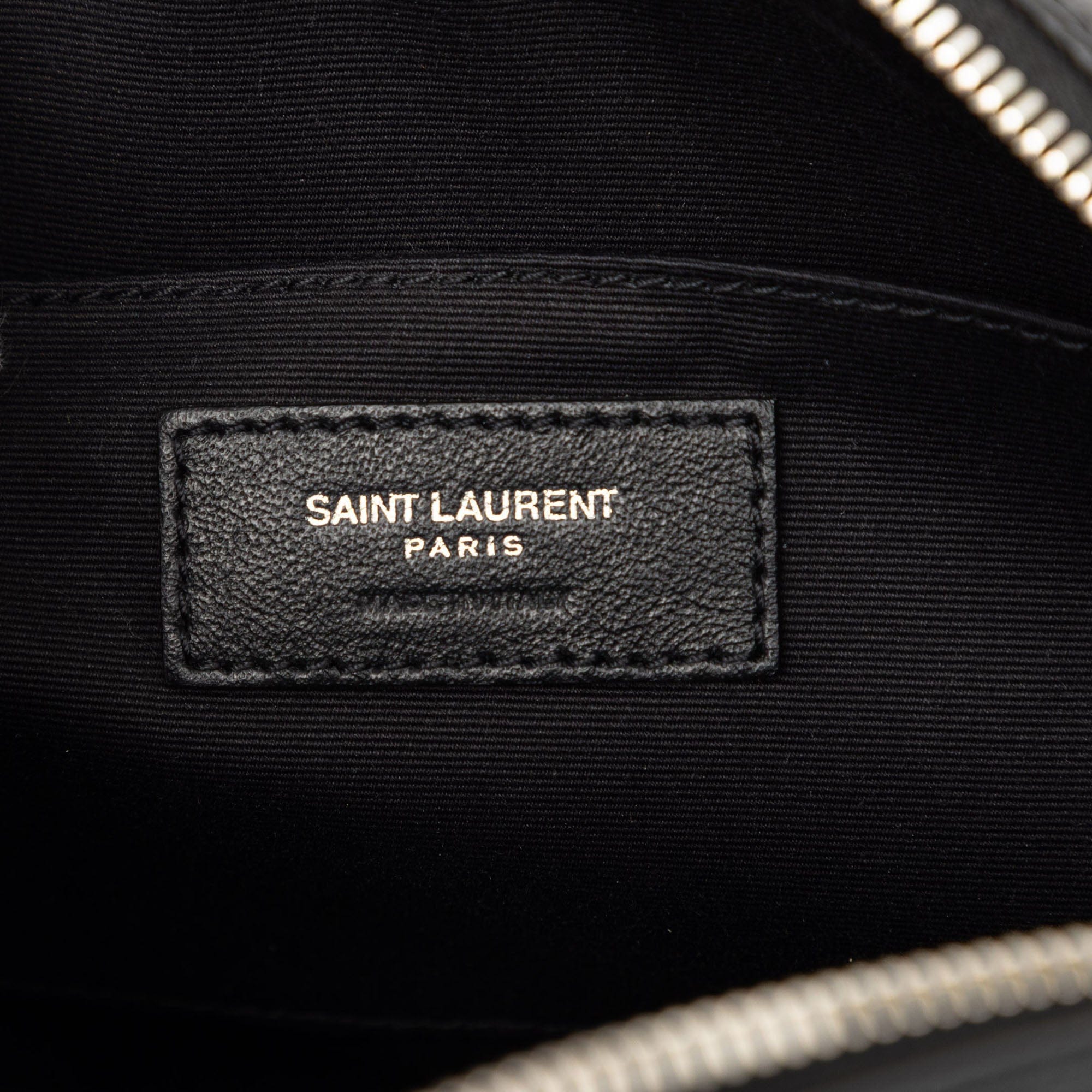 Saint Laurent Calfskin Monogram Star Lou Tassel Camera Bag
