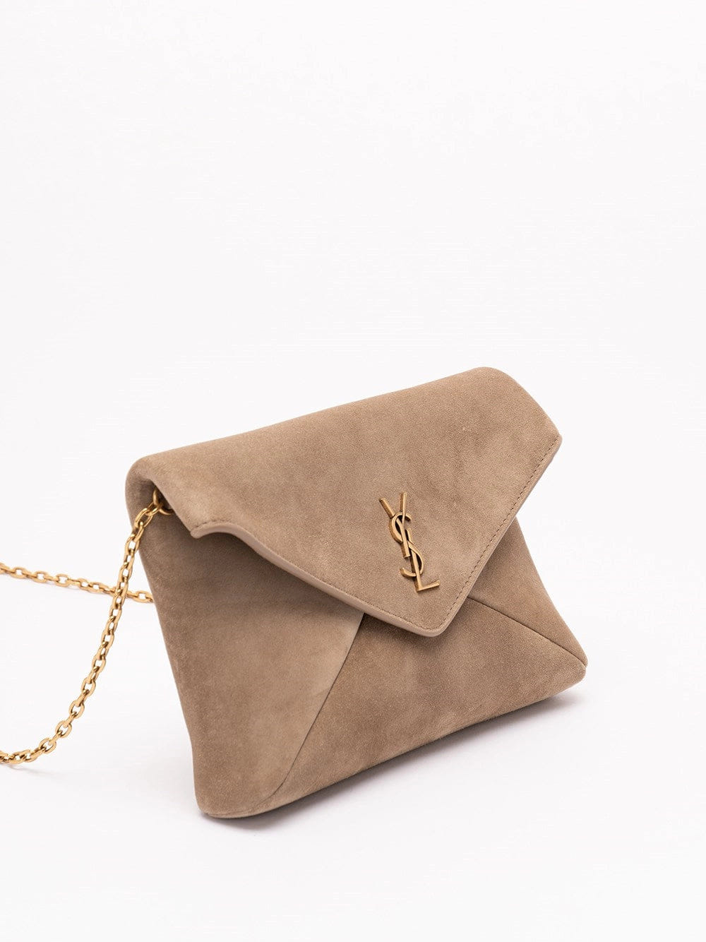 Saint Laurent Women Cassandre Small Chain Pouch