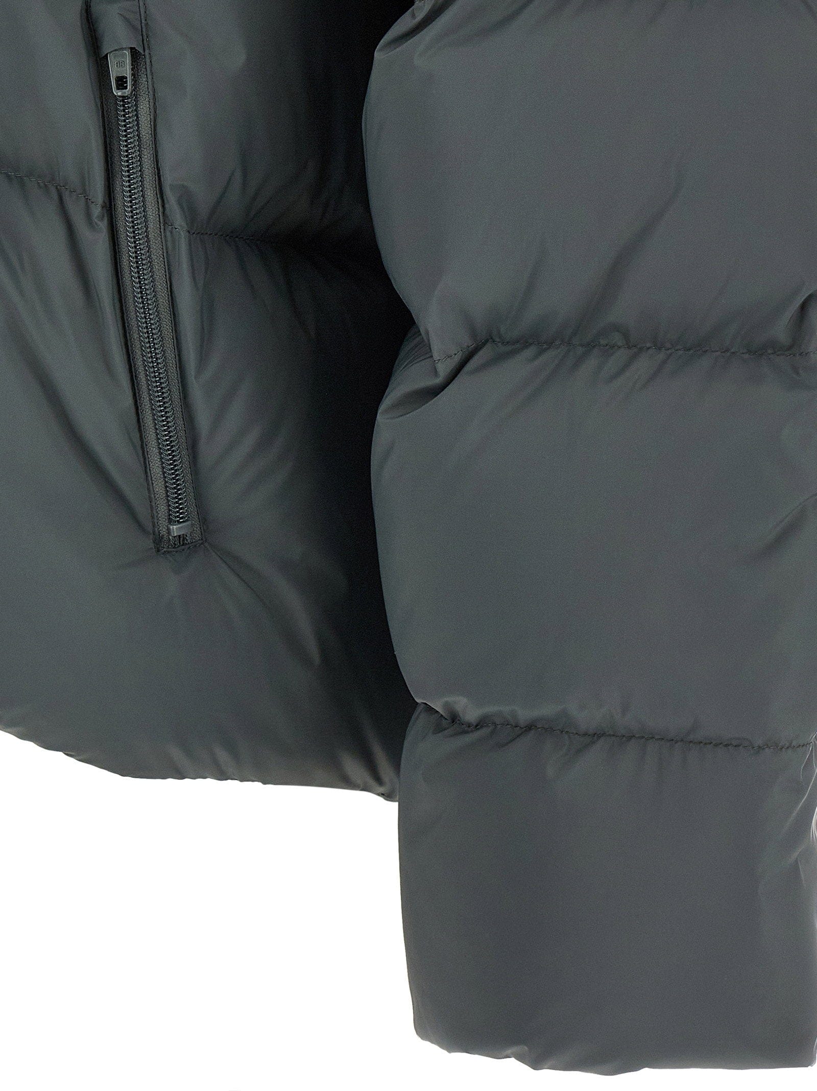 Balenciaga Standard Down Jacket — charcoal