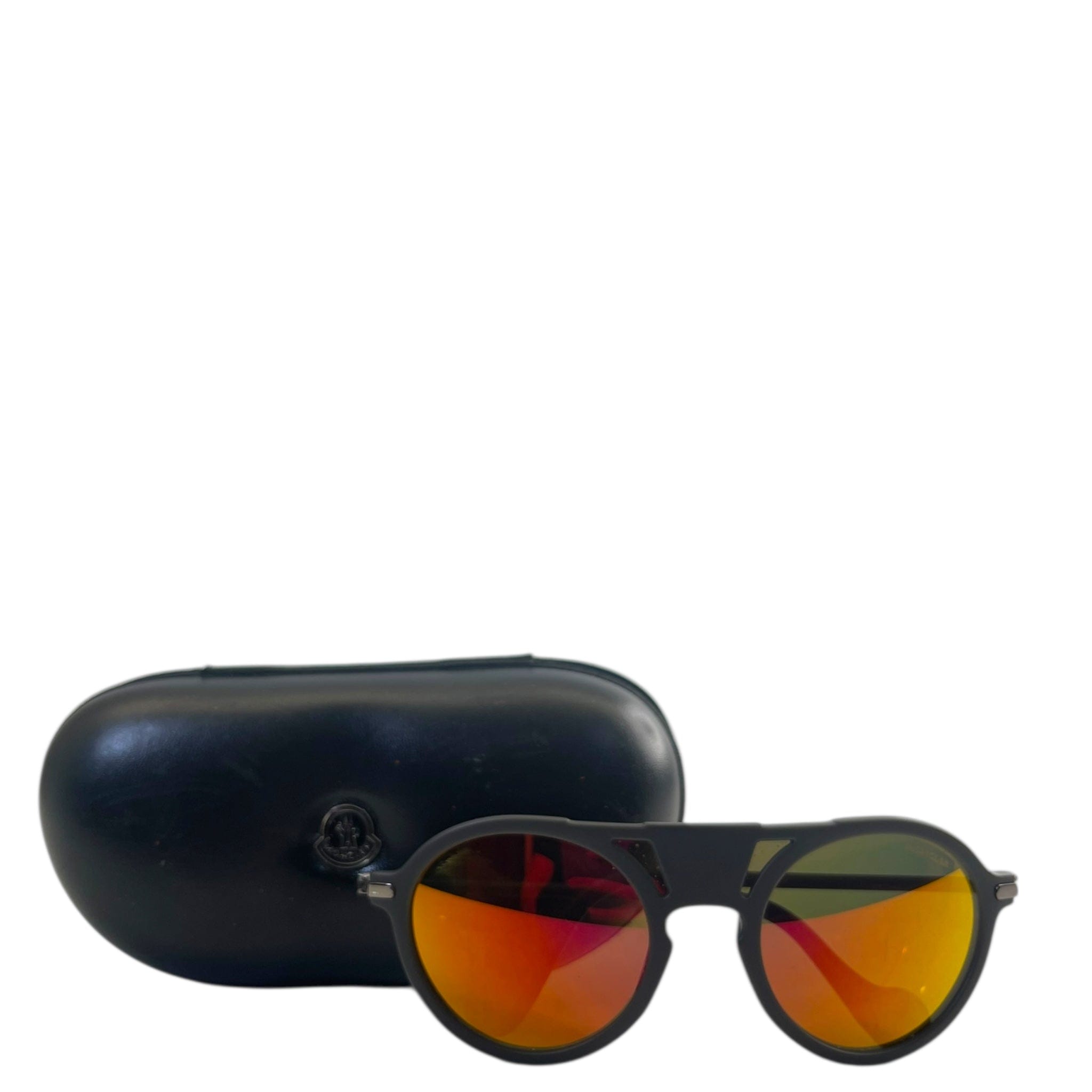 Moncler Injected Pilot Sunglasses Orange Lens
