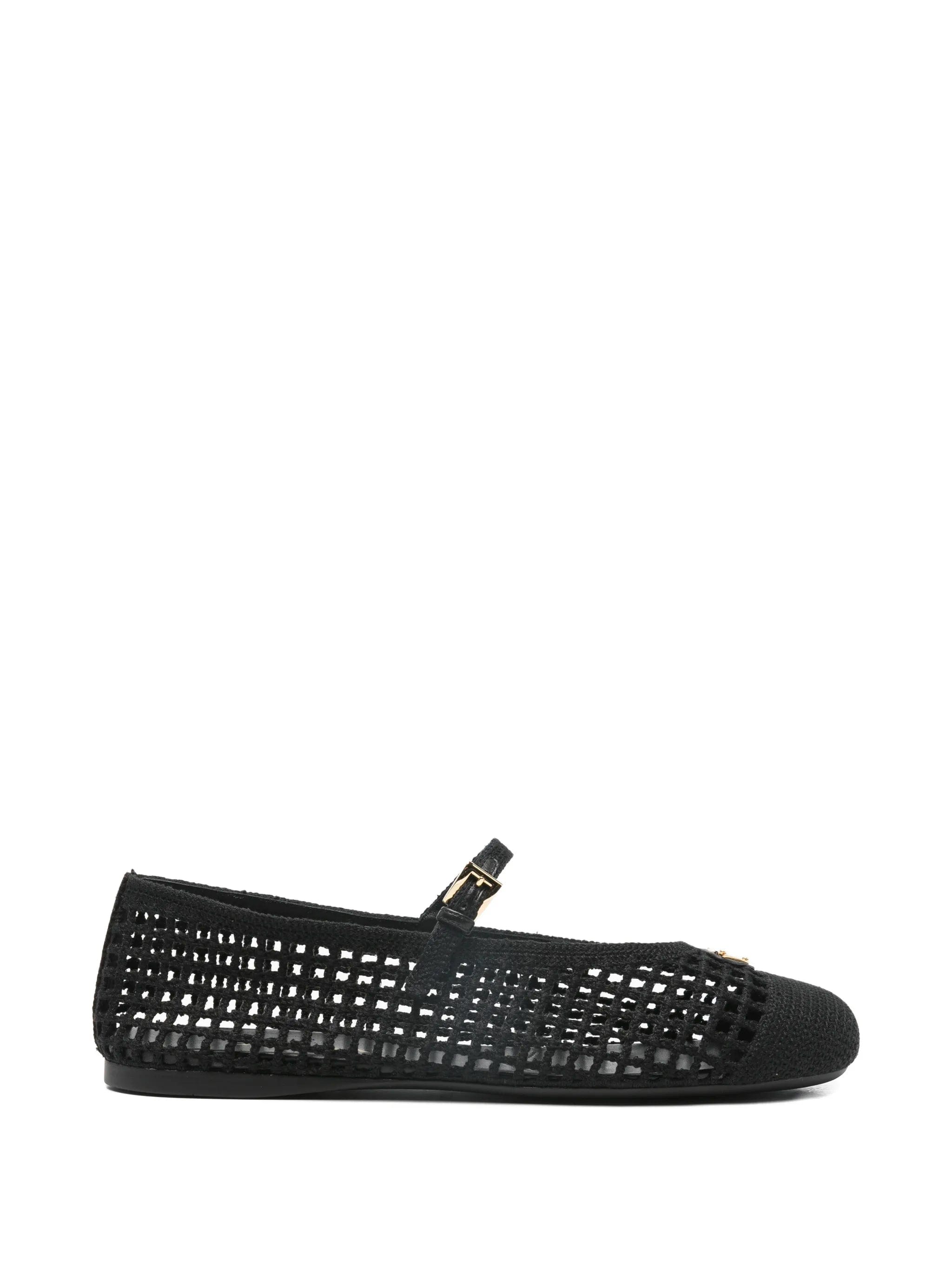 Prada openwork ballet flats