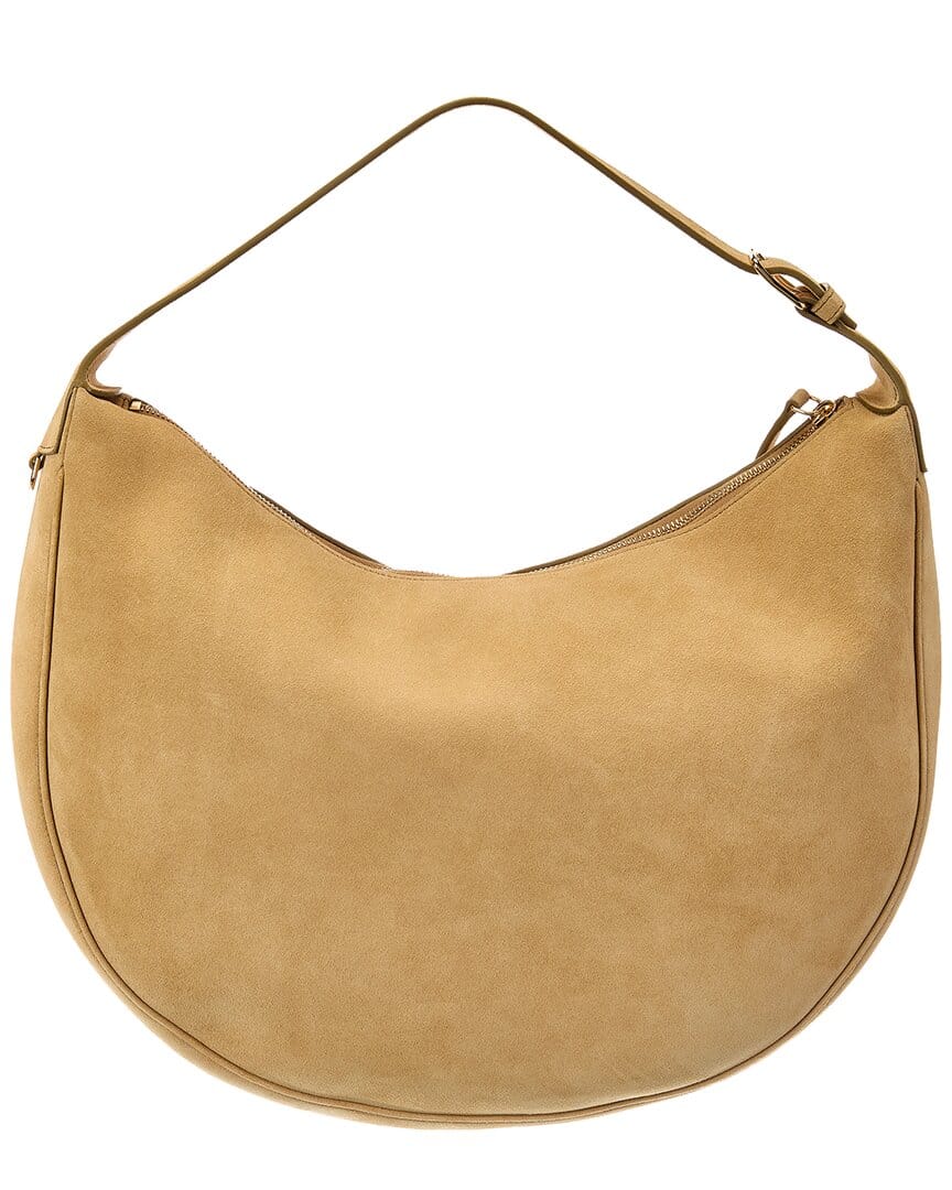 Celine Lulu Large Suede Hobo Bag