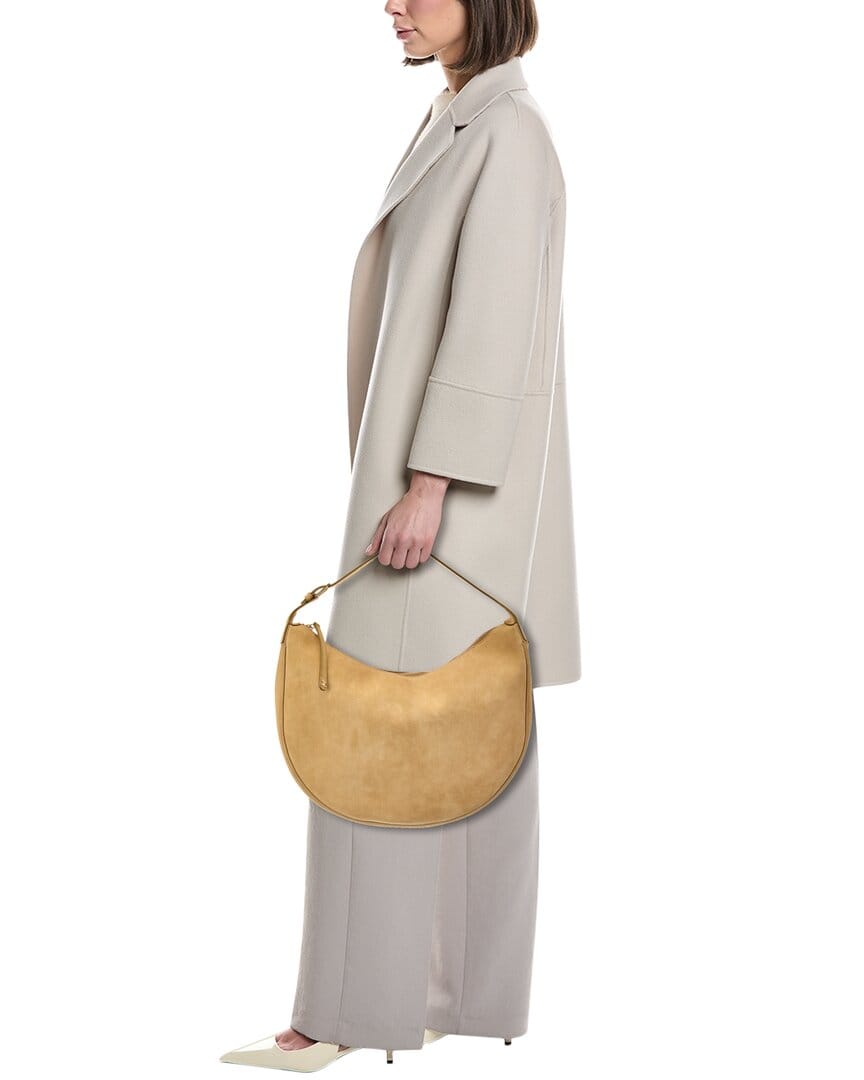Celine Lulu Large Suede Hobo Bag