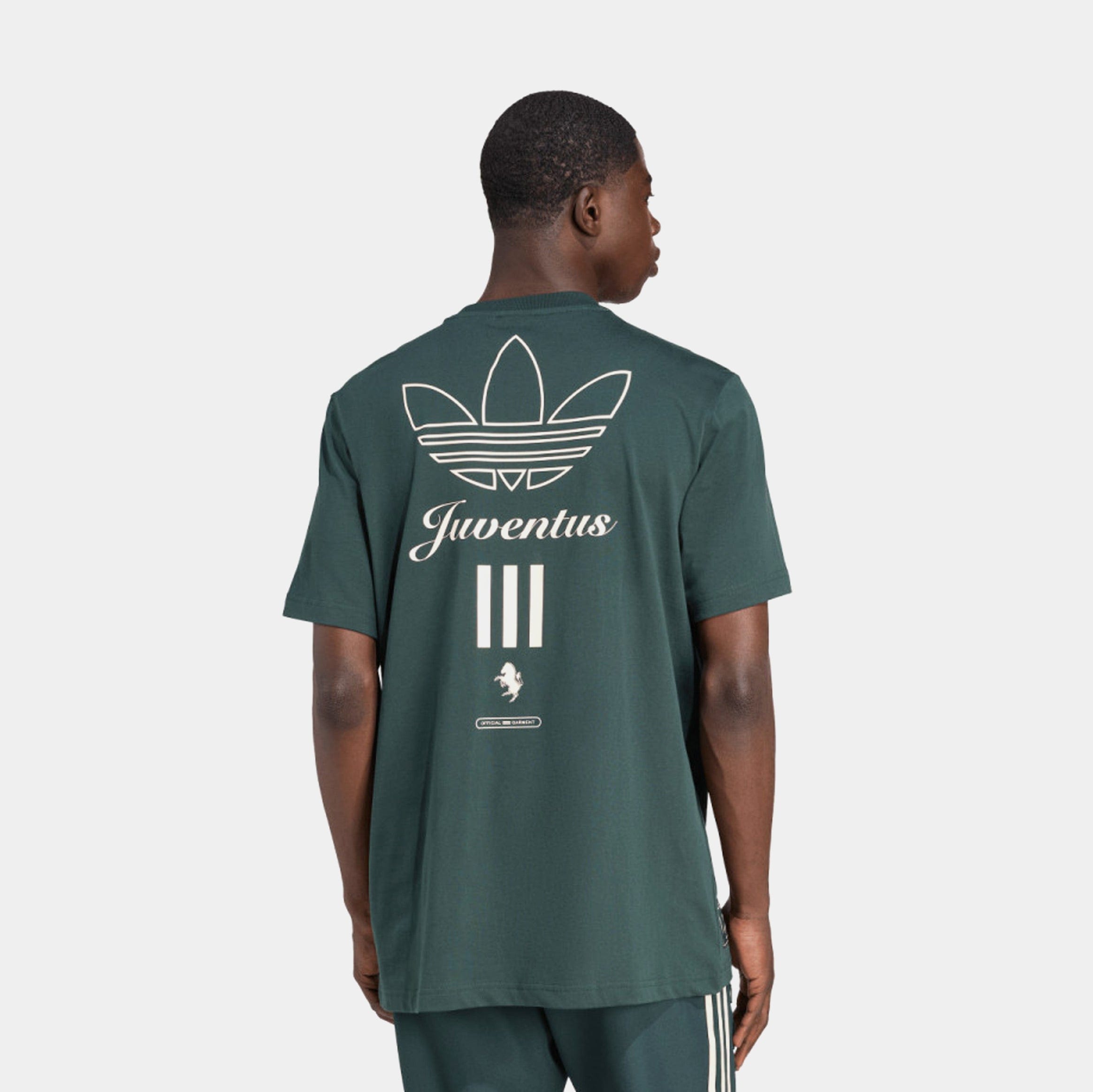 adidas Juventus Culture Icon Mens Short Sleeve Shirt (Green/White)