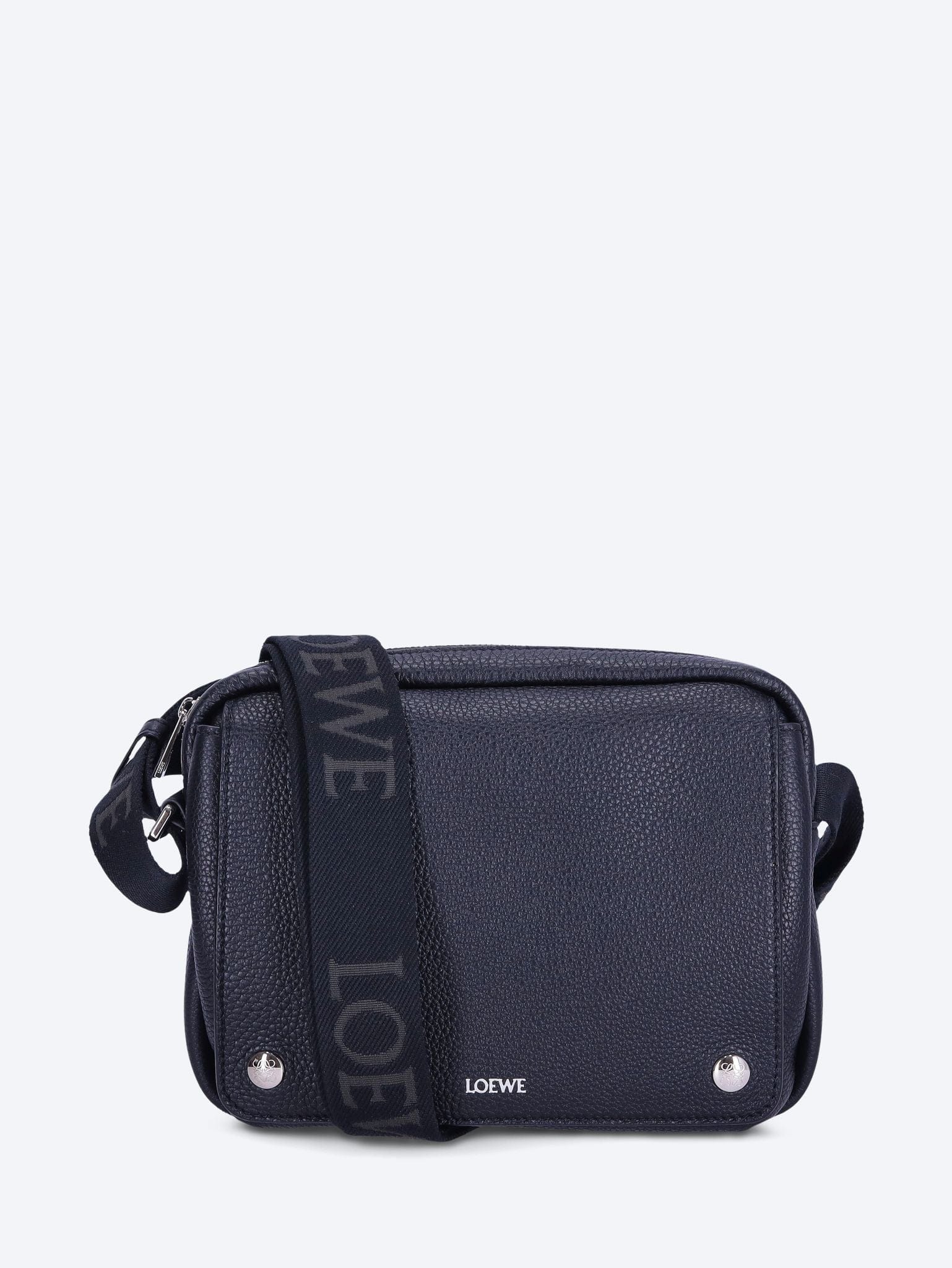 Loewe Grained leather pebble messenger medium shoulder bag