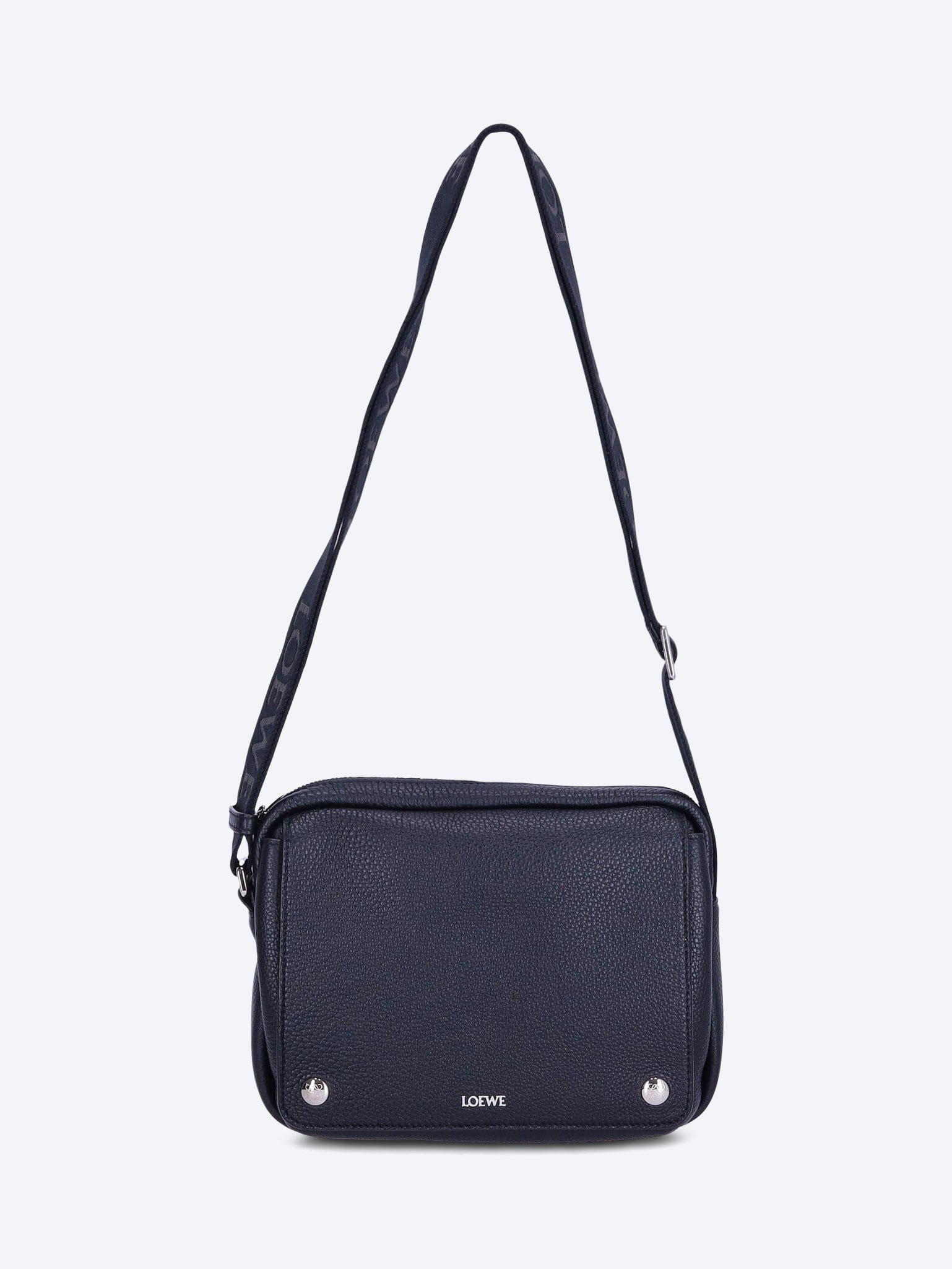 Loewe Grained leather pebble messenger medium shoulder bag