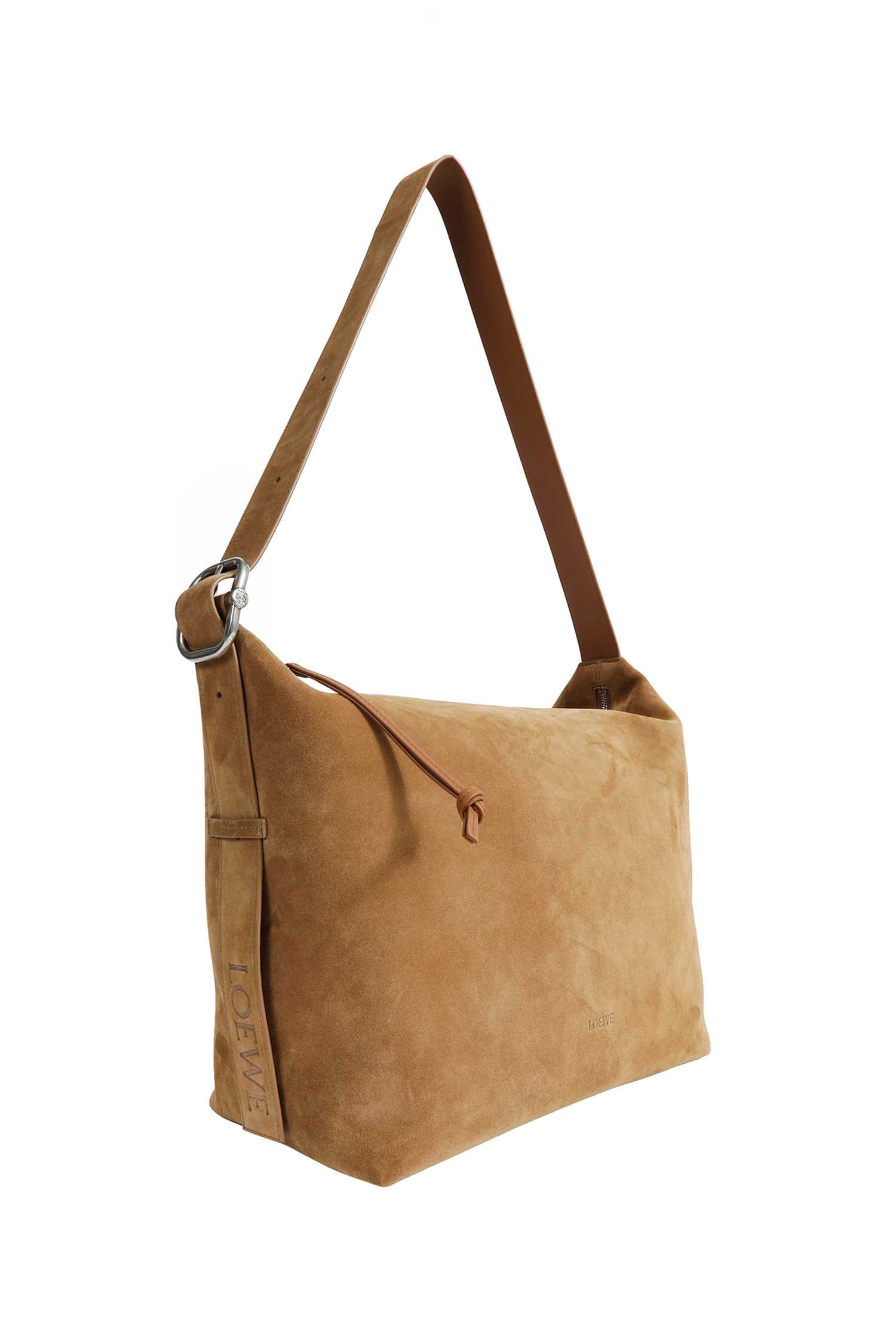 Loewe Suede Large Loop Hobo Bag