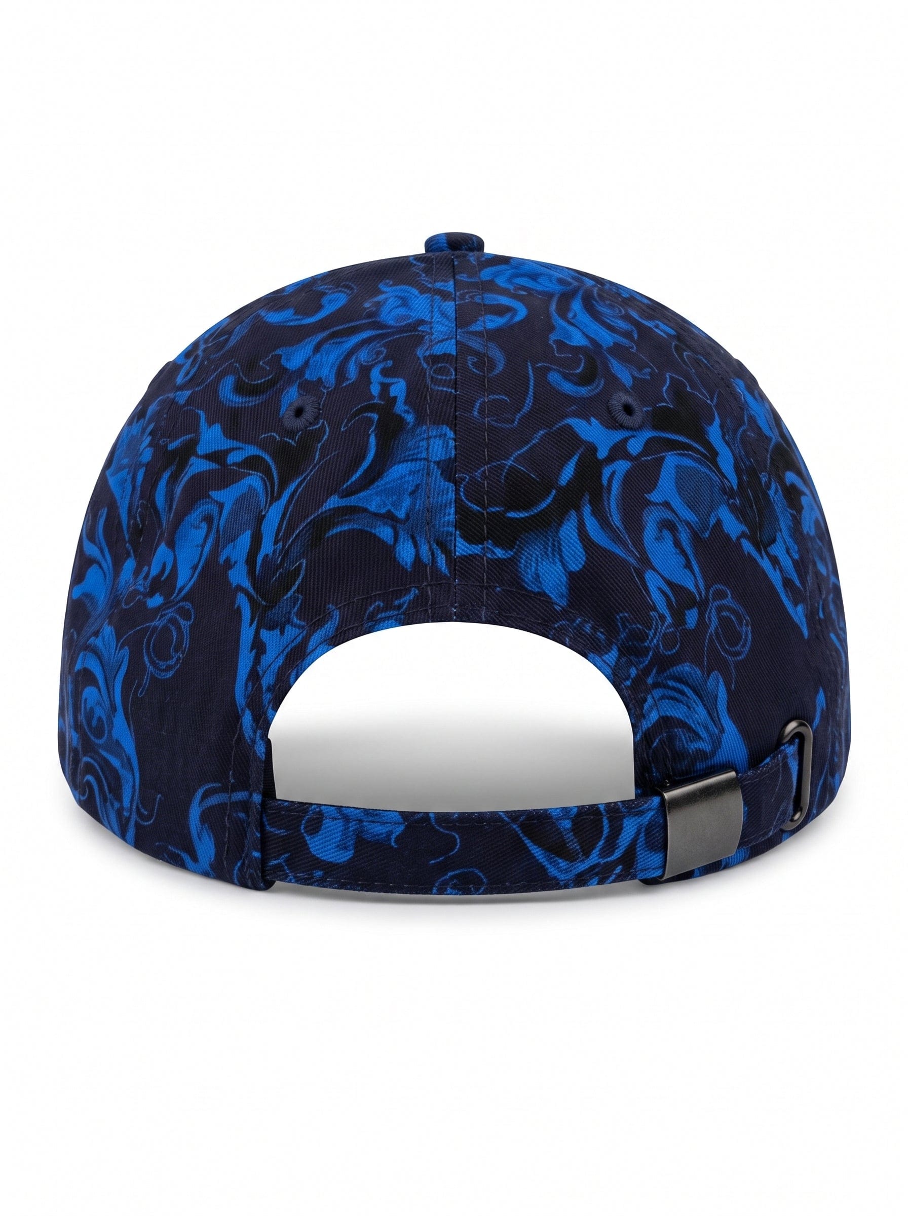 Versace Jeans Couture Women's Blue Baroque Logo Baseball Cap