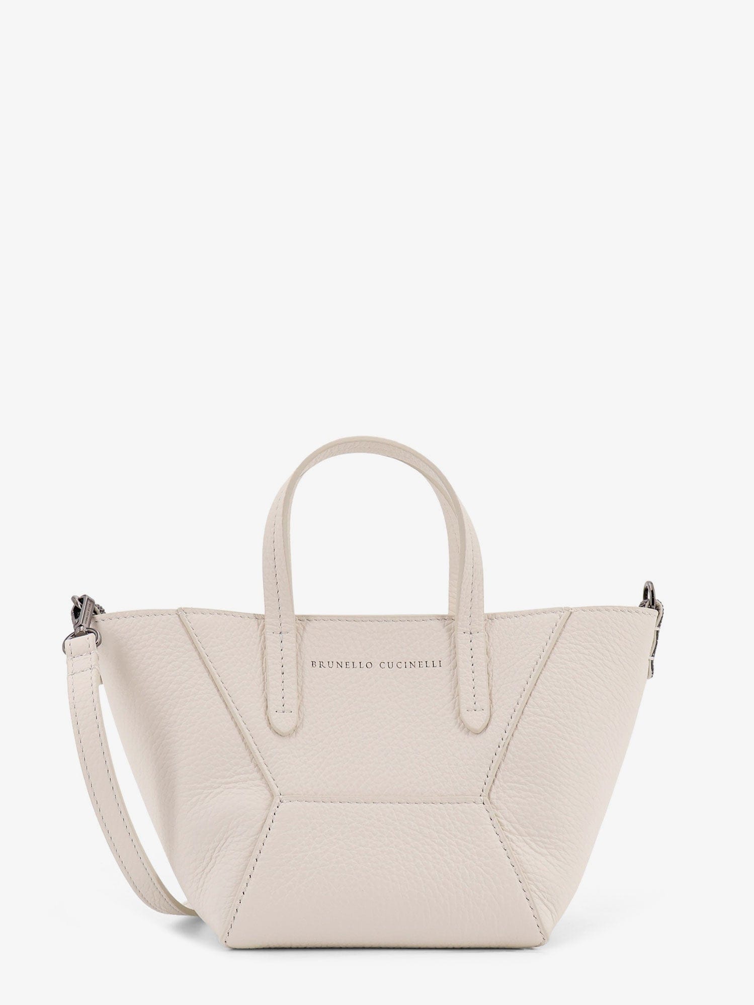 Brunello Cucinelli BC Duo leather crossbody bag