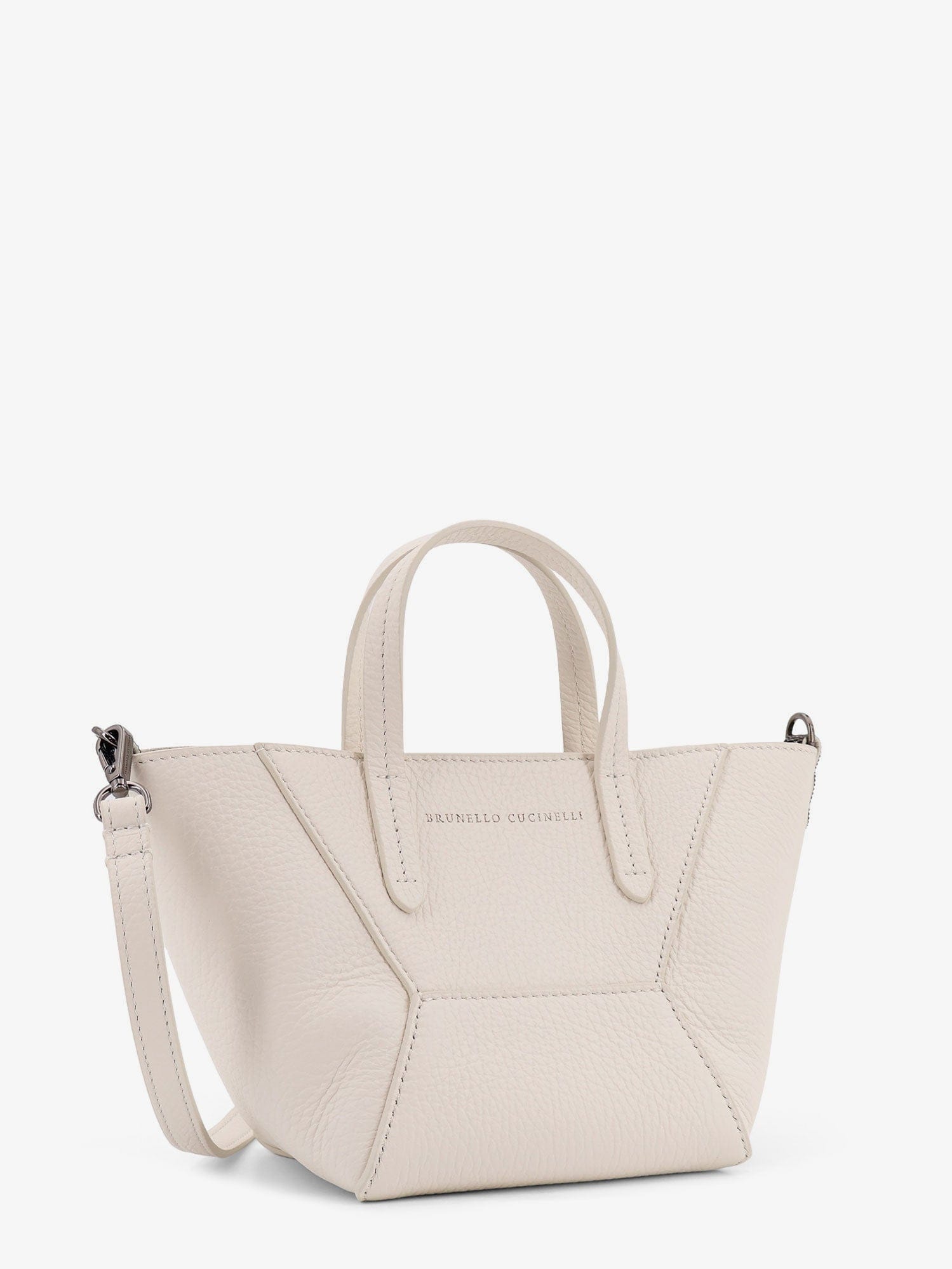 Brunello Cucinelli BC Duo leather crossbody bag