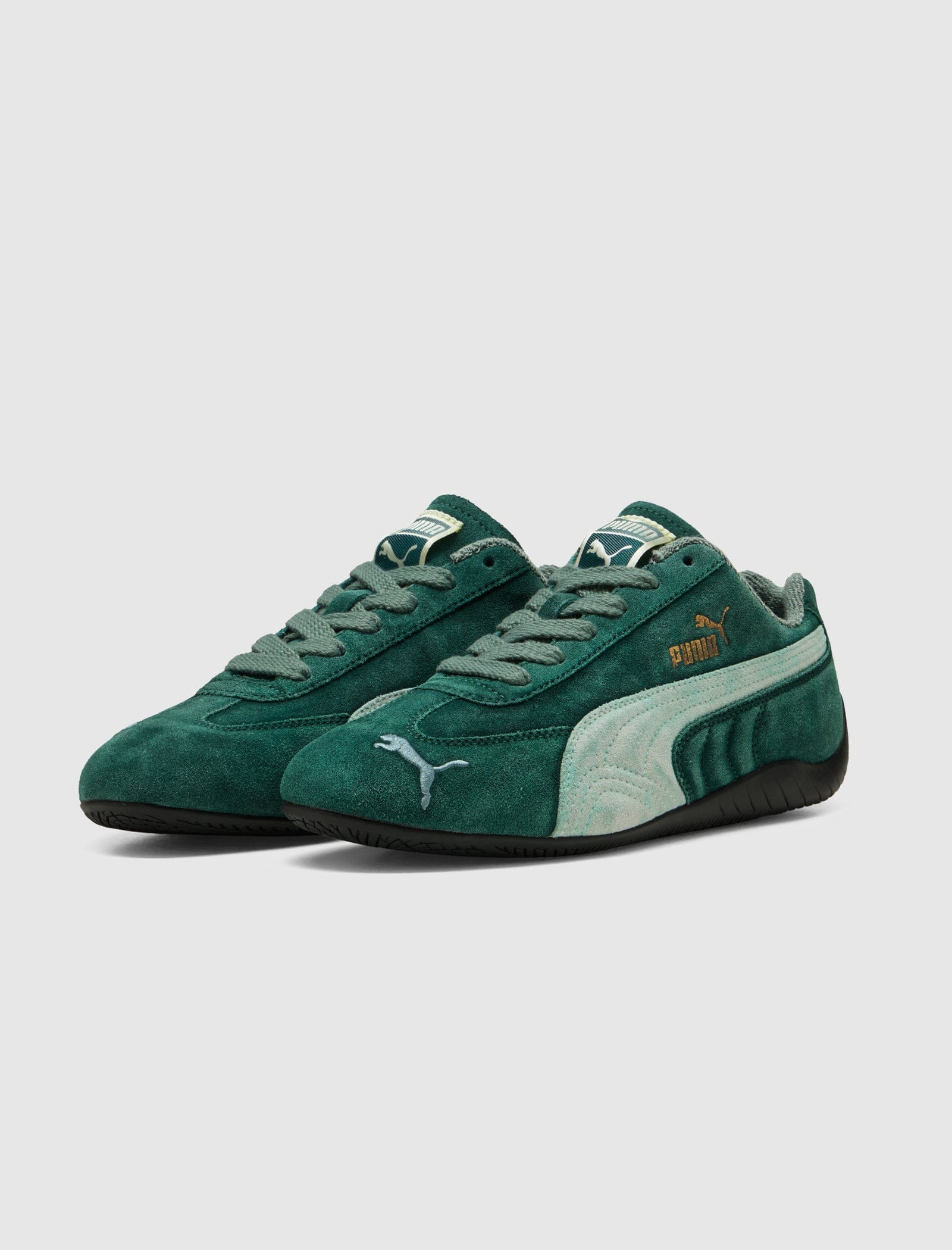 PUMA THE NEVER WORN SPEEDCAT DARK MYRTLE/GREEN MOON