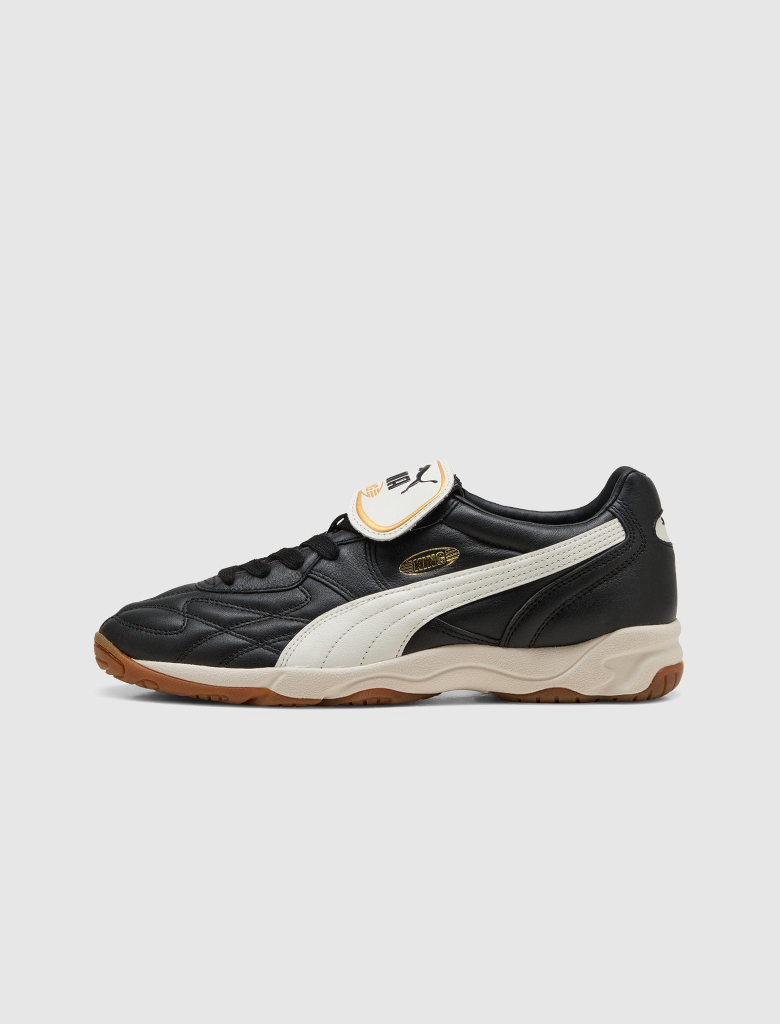 PUMA KING INDOOR WARM WHITE/ BLACK