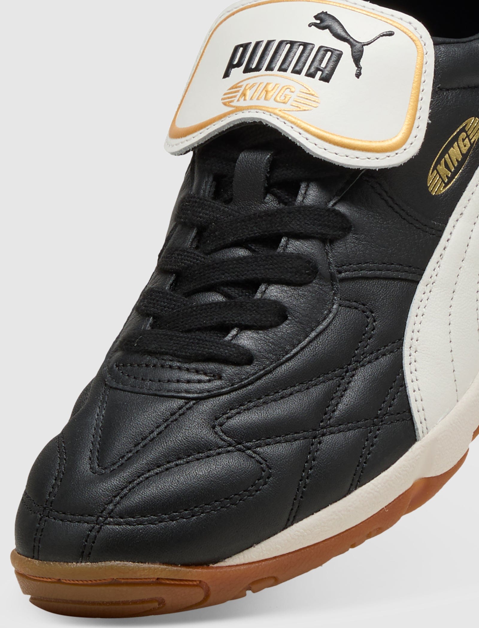 PUMA KING INDOOR WARM WHITE/ BLACK