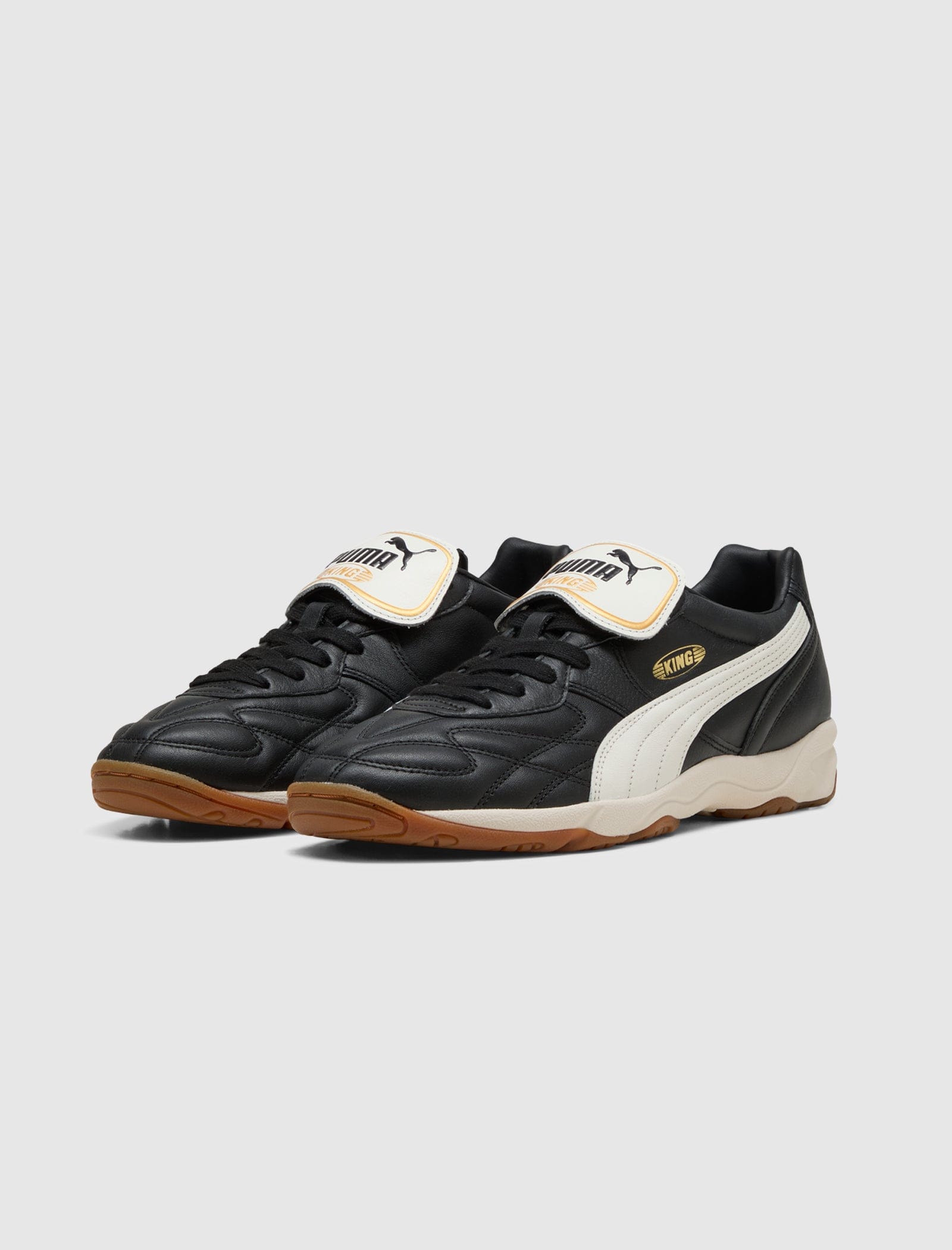 PUMA KING INDOOR WARM WHITE/ BLACK