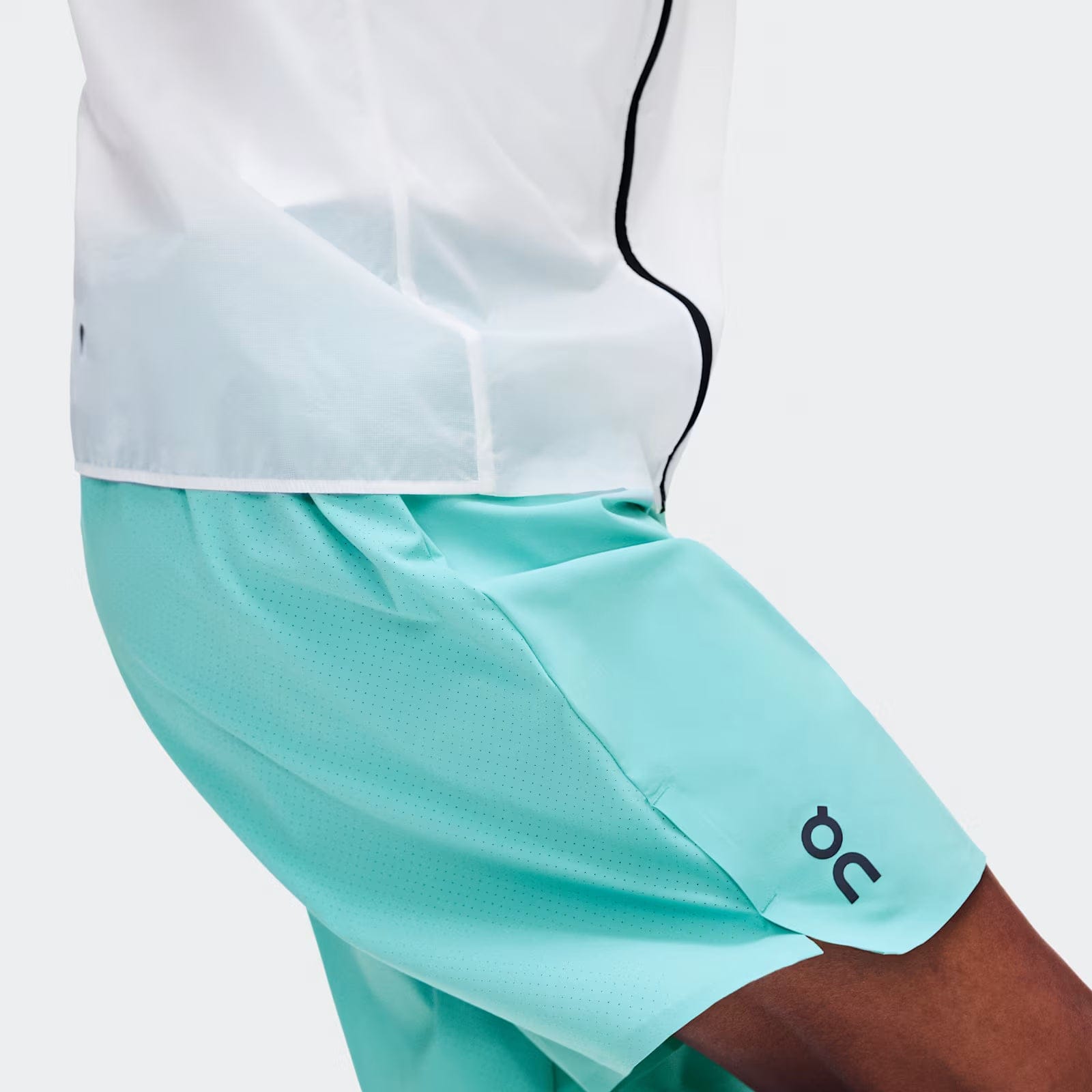 On Running On 7" Performance Shorts Aquamarine