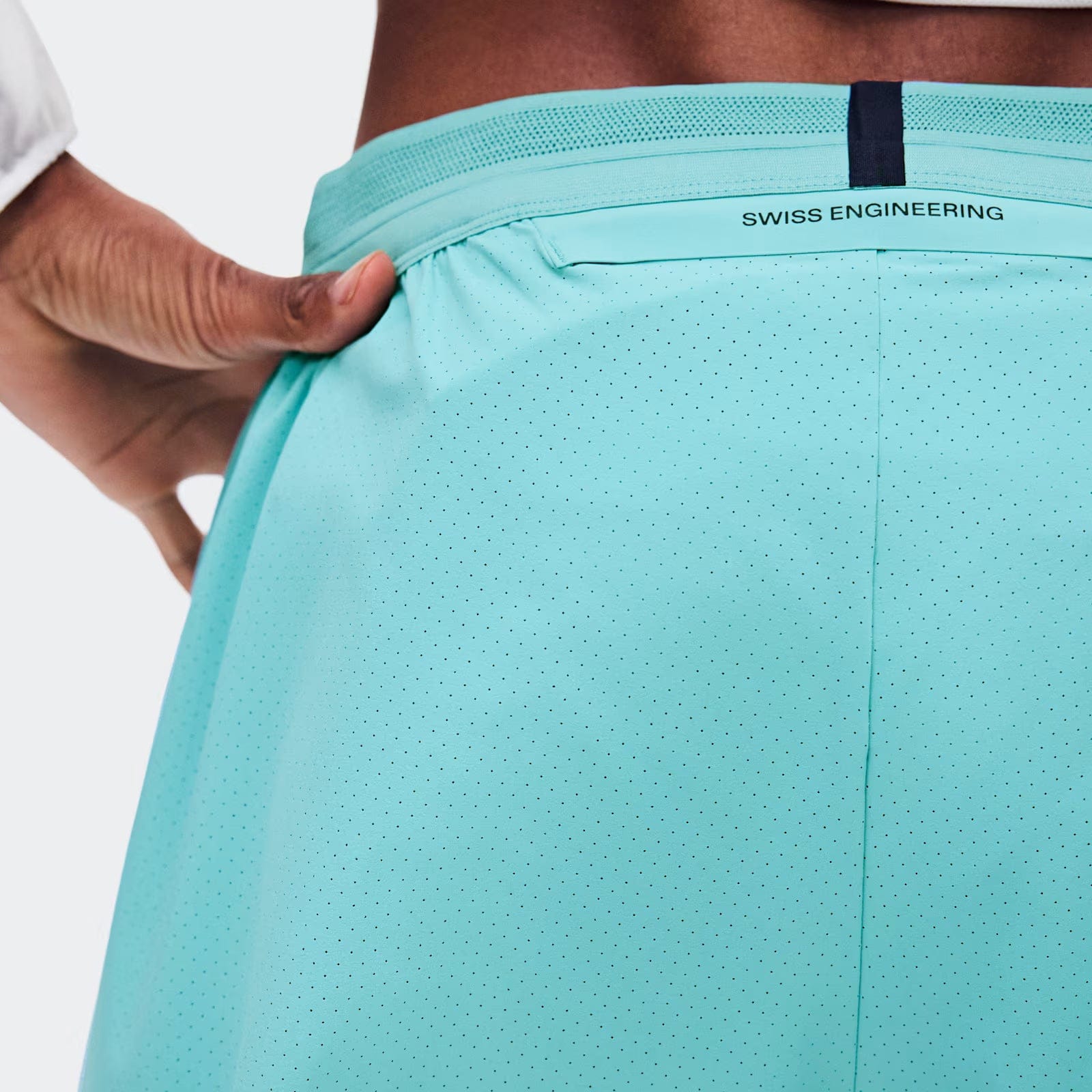 On Running On 7" Performance Shorts Aquamarine