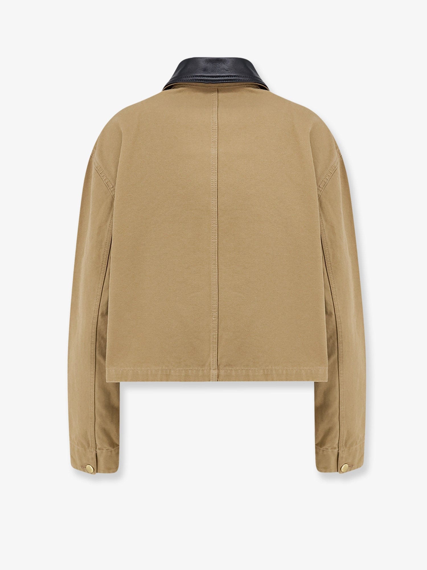 Balenciaga Workwear Cropped Canvas Jacket