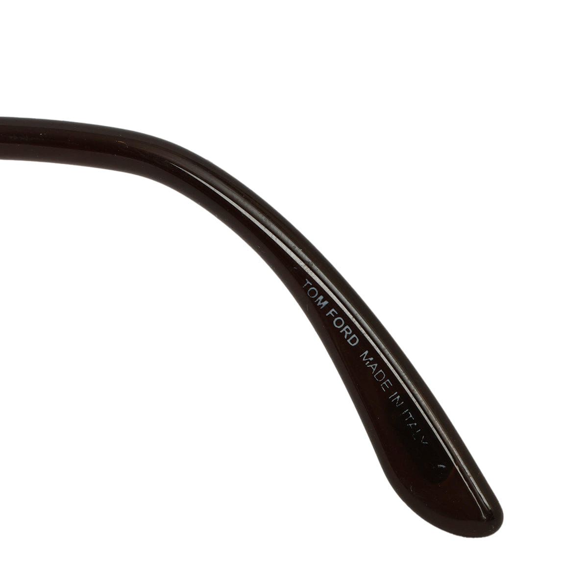 TOM FORD Brown Frame Oversized Sandrine Sunglasses