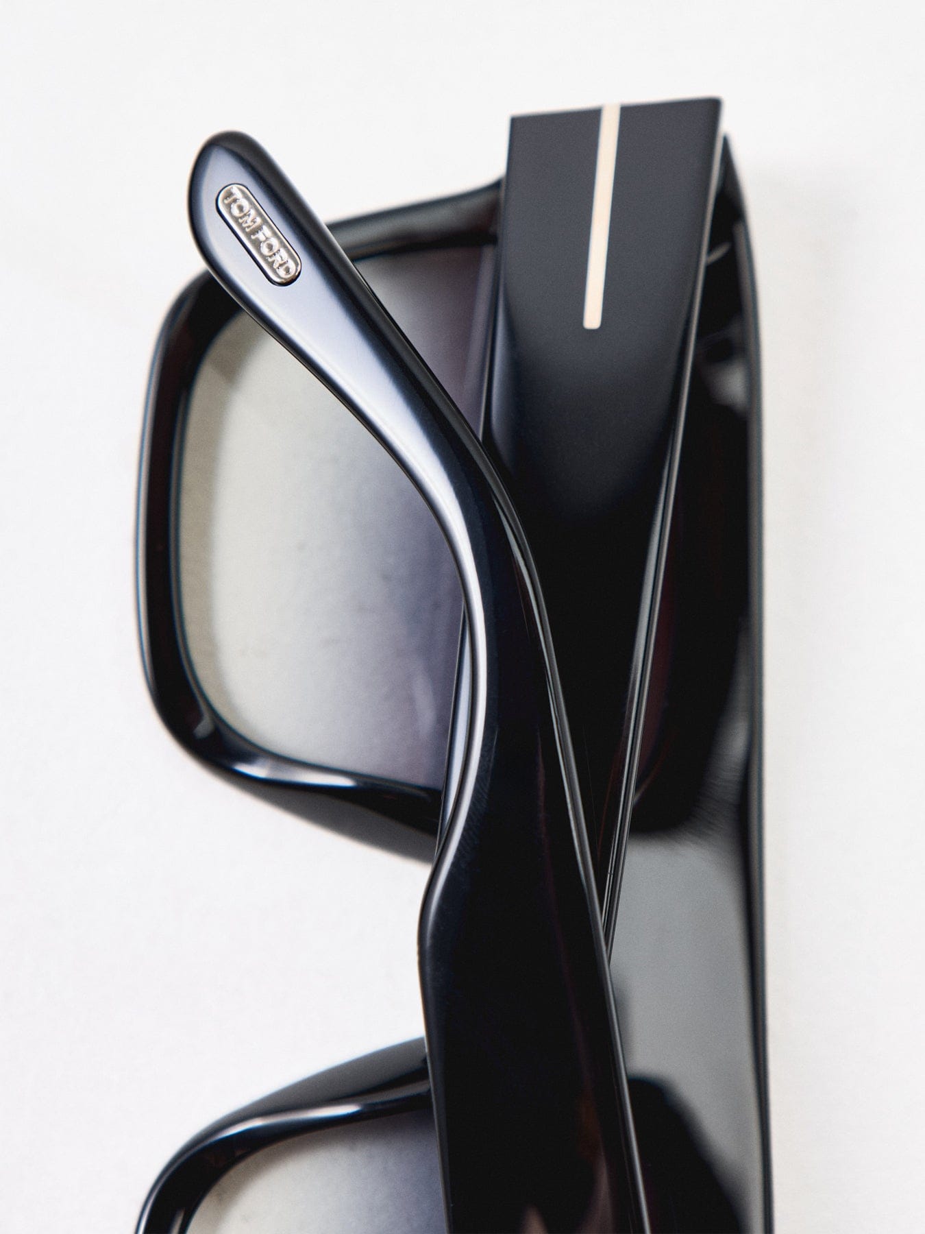 TOM FORD Renee Square Sunglasses Black