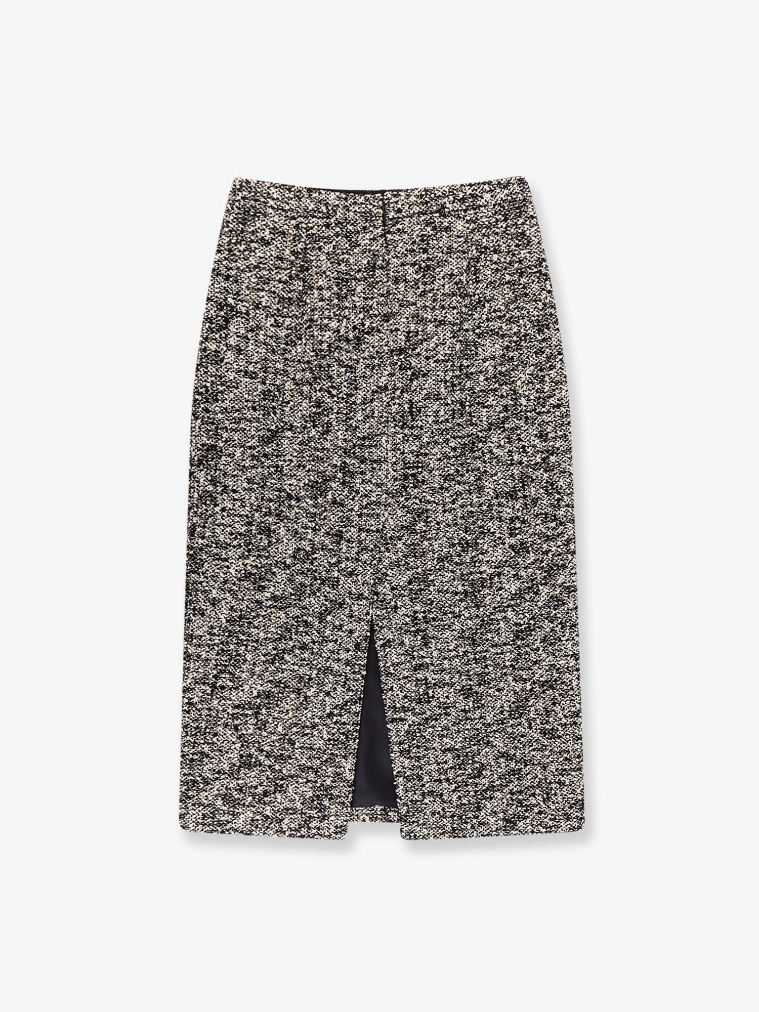 Gucci Midi skirt in laminated bouclé fabric