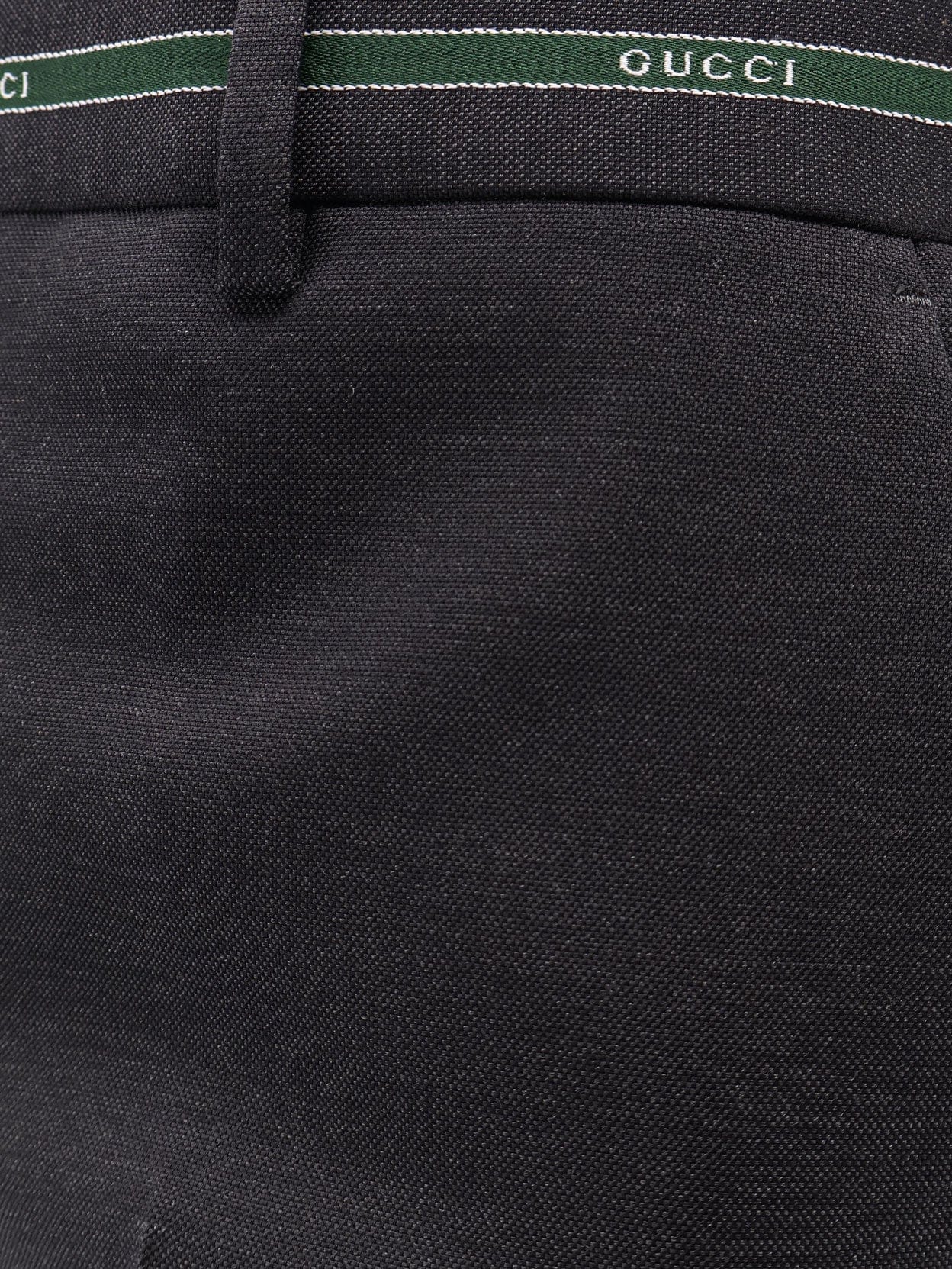 Gucci Wool trousers with Gucci detail