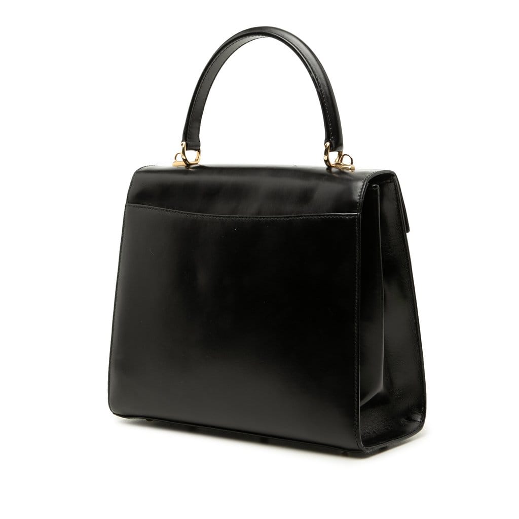 Gucci Calfskin Lady Lock Satchel