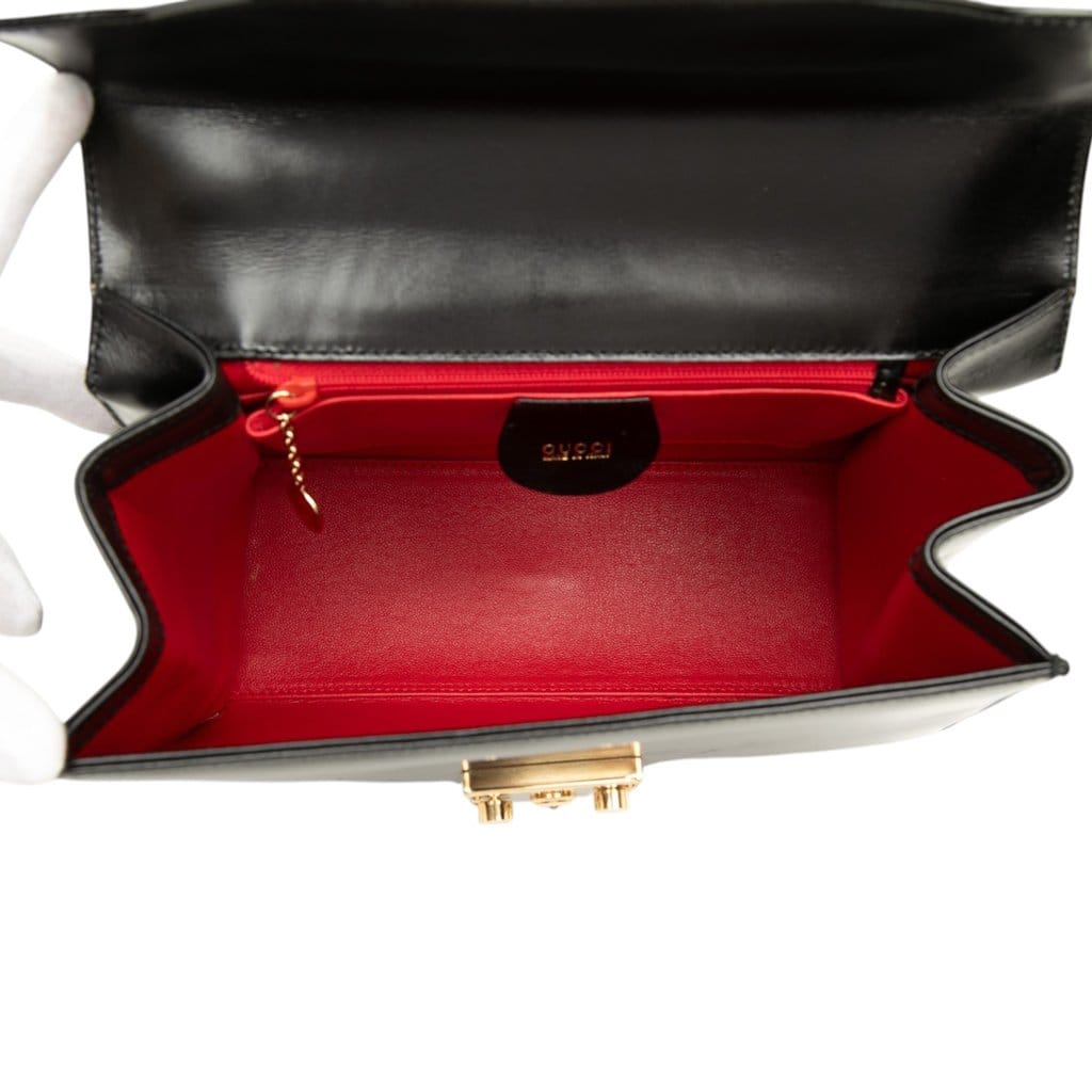 Gucci Calfskin Lady Lock Satchel