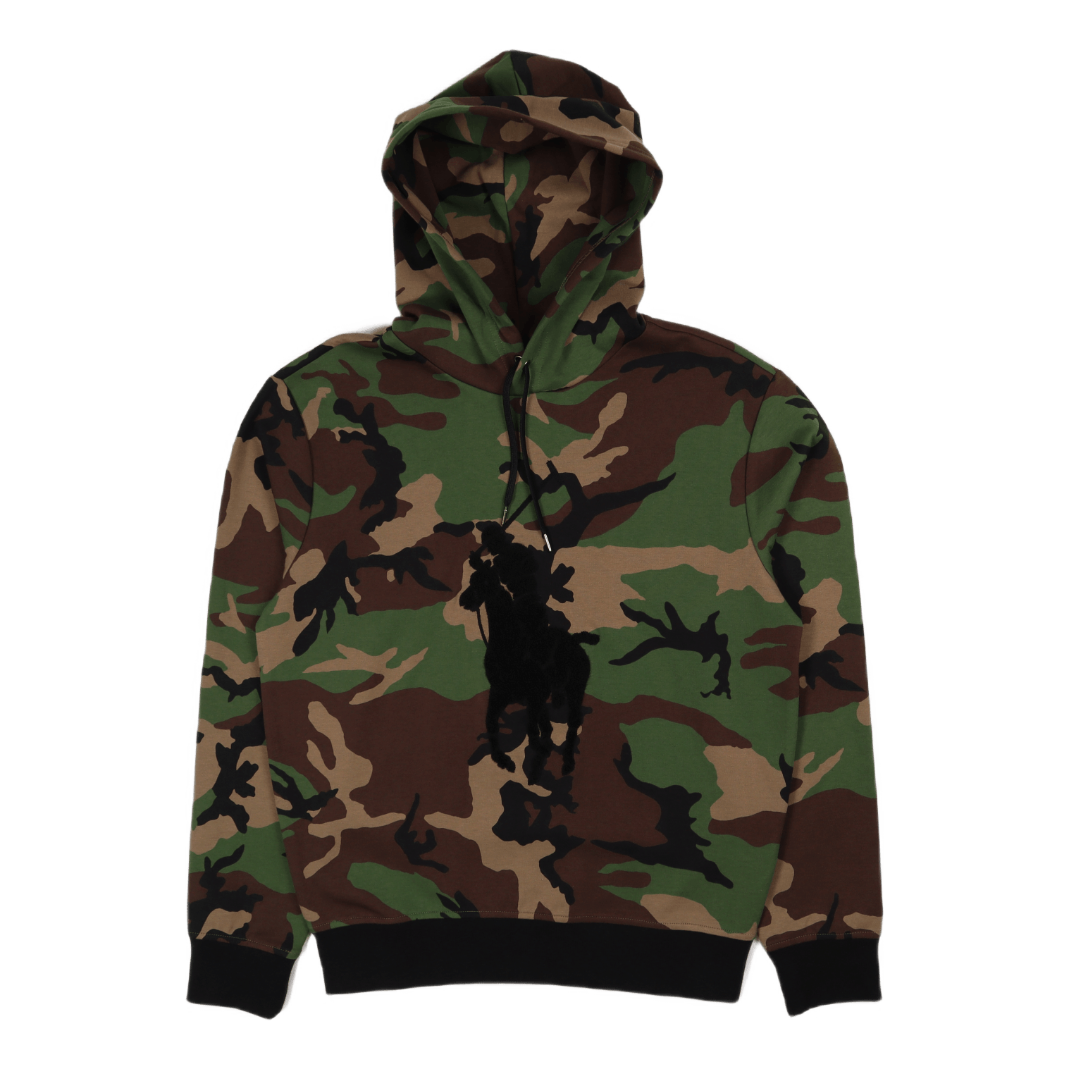 Polo Ralph Lauren Big Pony Camo Hoodie Surplus Camo