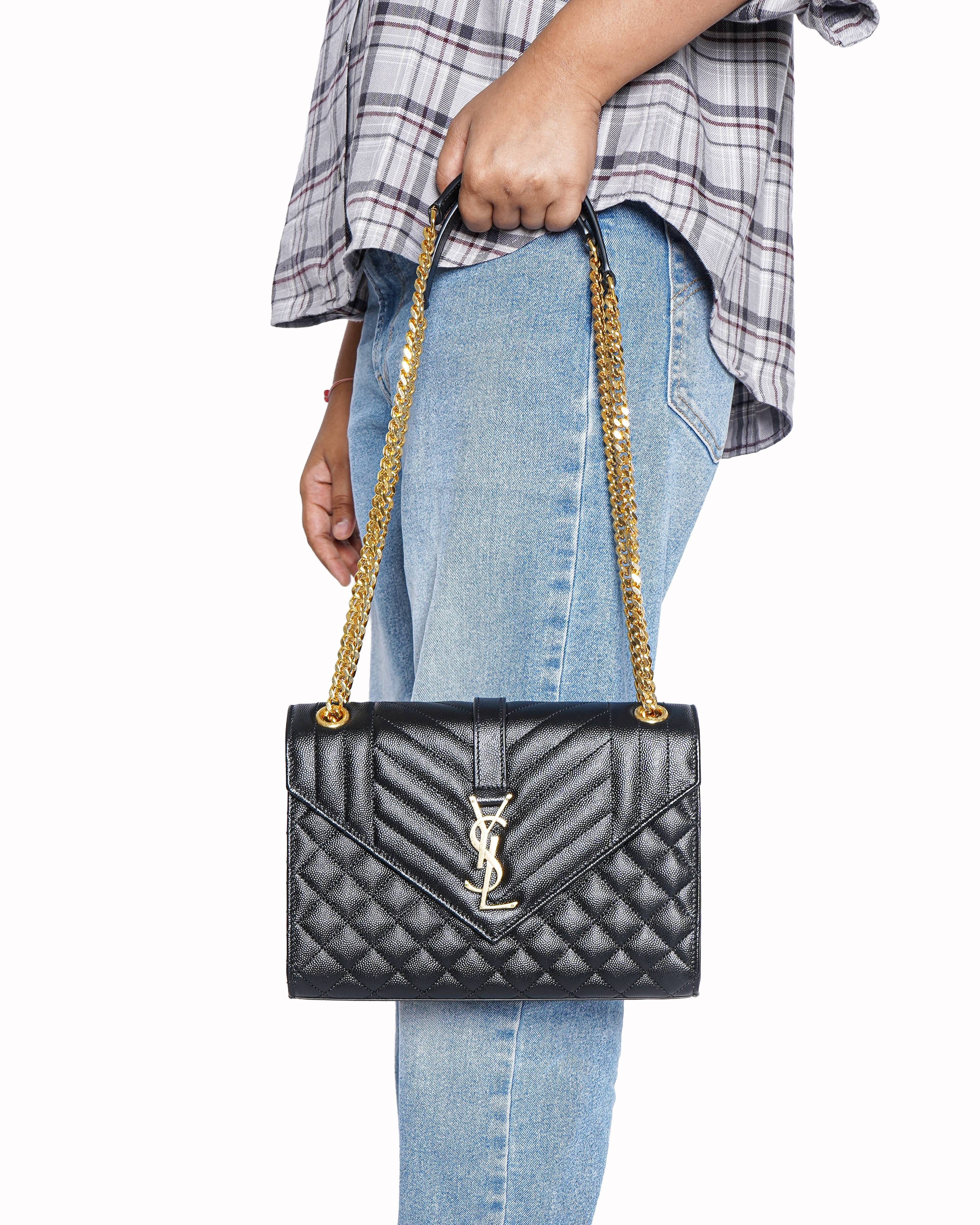 Saint Laurent Medium Envelope Shoulder Bag
