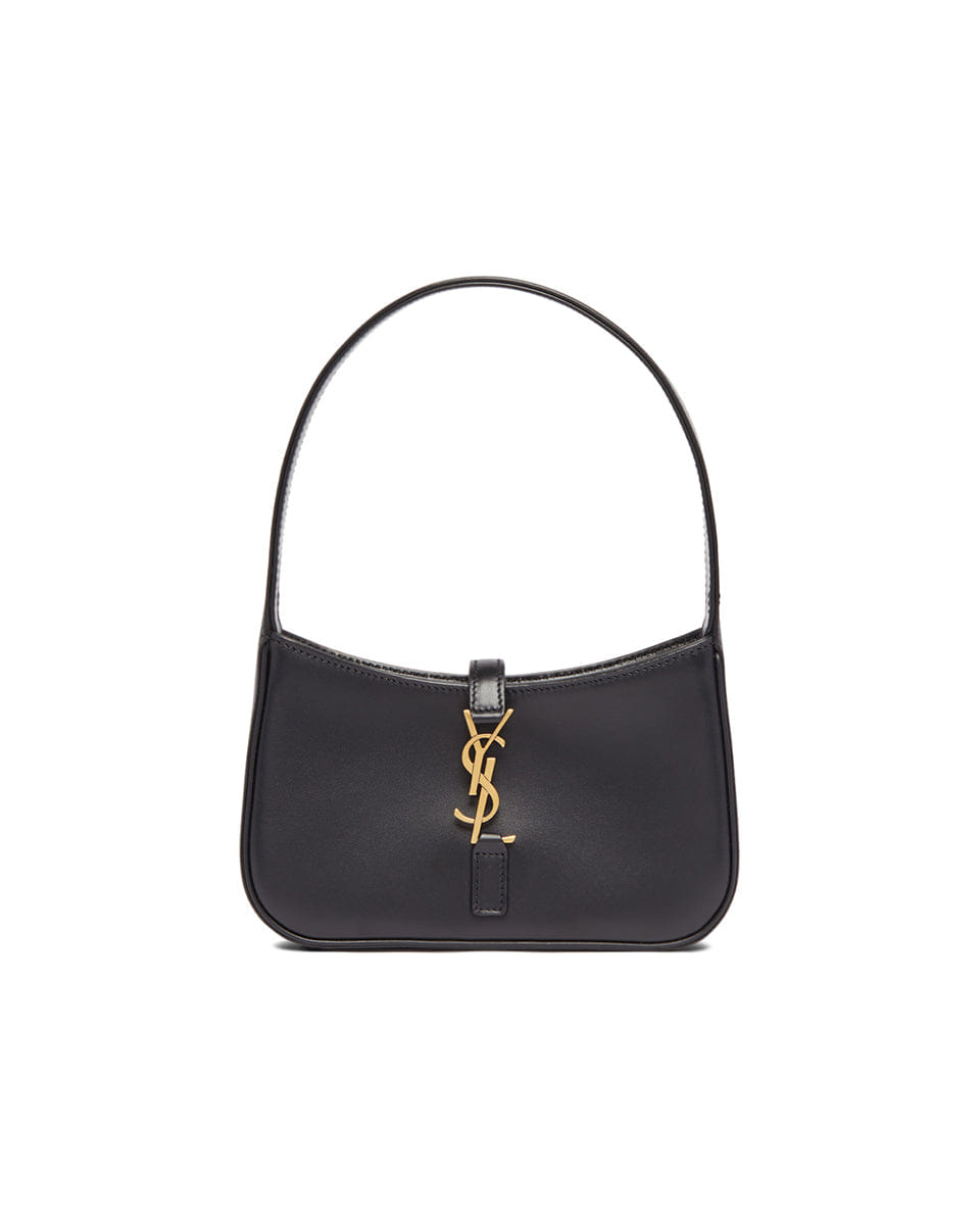 Saint Laurent Borsa Le 5 a 7 in pelle nera