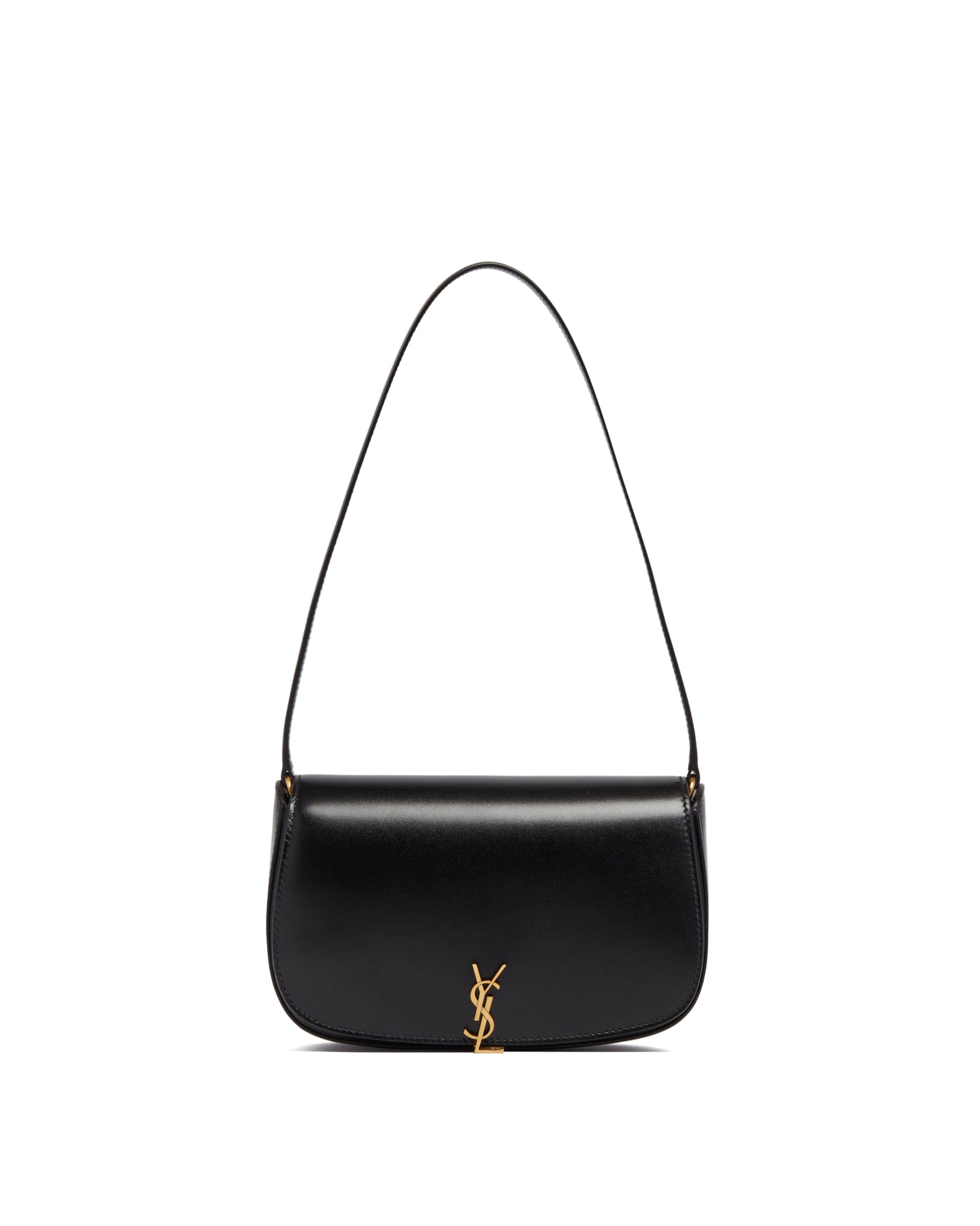 Saint Laurent Borsa A Spalla Voltaire Mini Nera