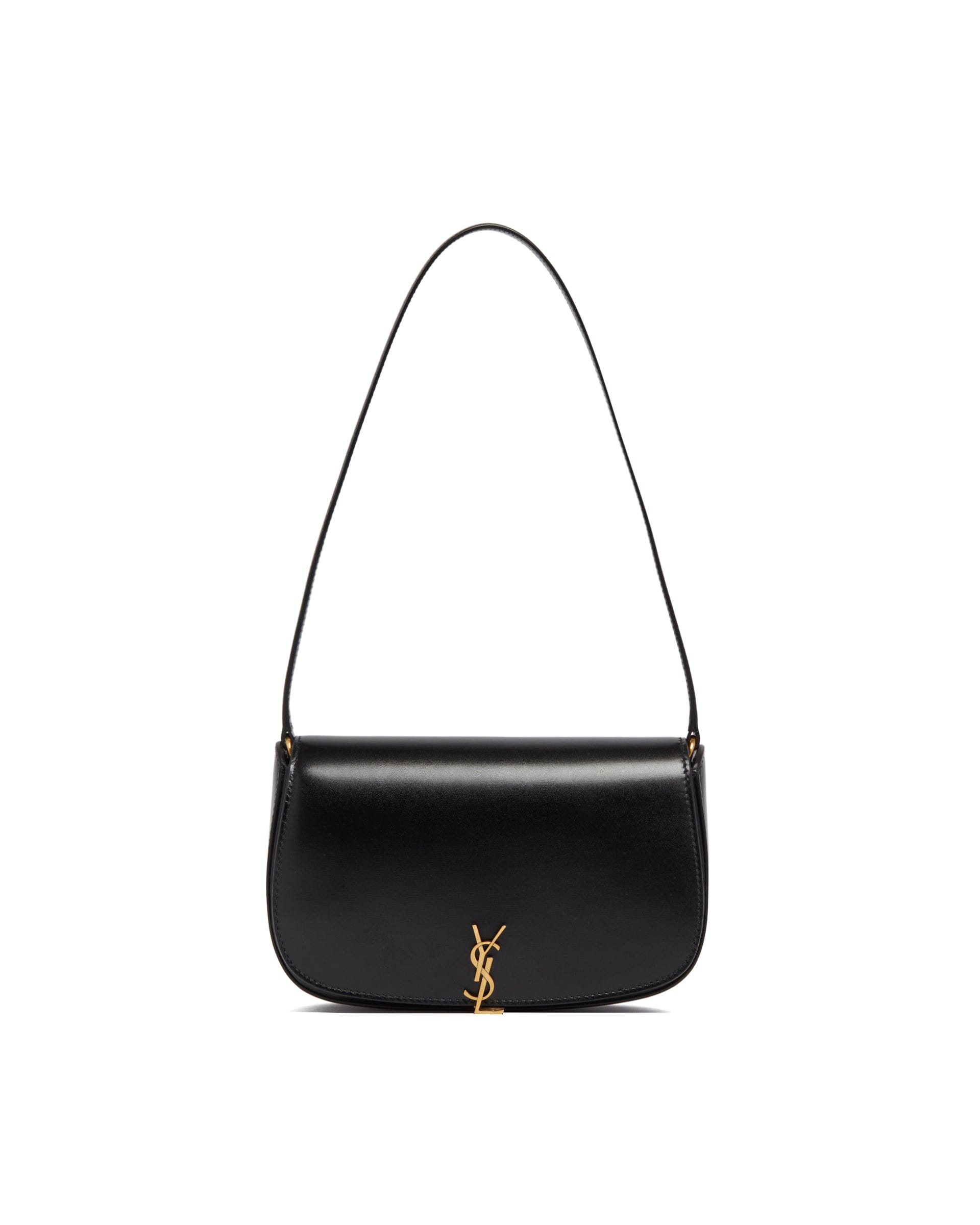 Saint Laurent Borsa A Spalla Voltaire Mini Nera