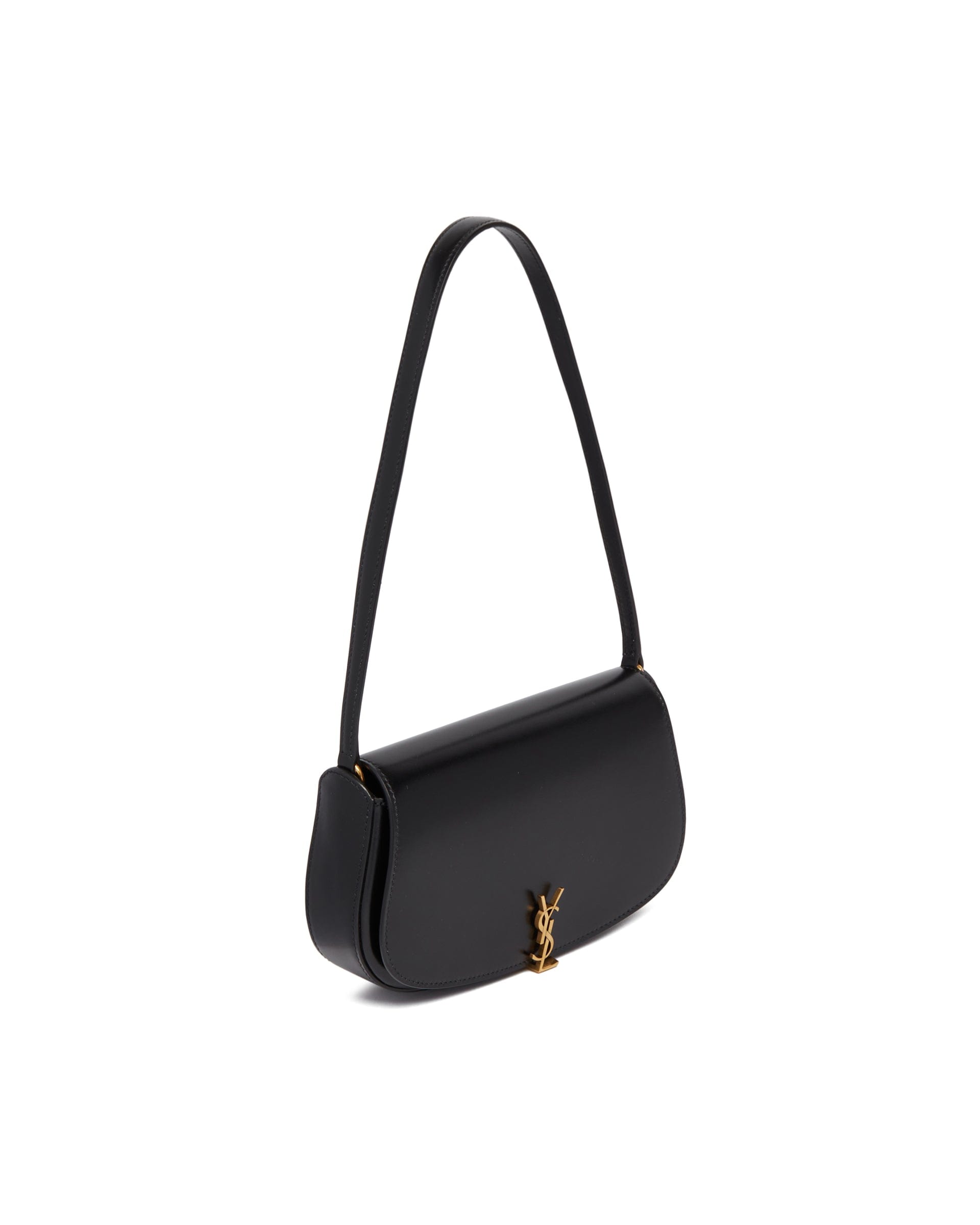 Saint Laurent Borsa A Spalla Voltaire Mini Nera