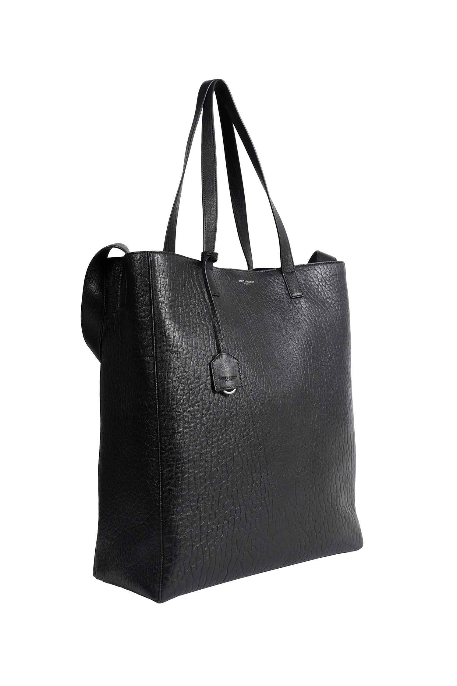 Saint Laurent Bold Leather Hobo Bag