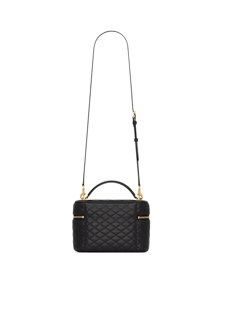 Saint Laurent Women Gaby Large Lambskin Vanity Bag
