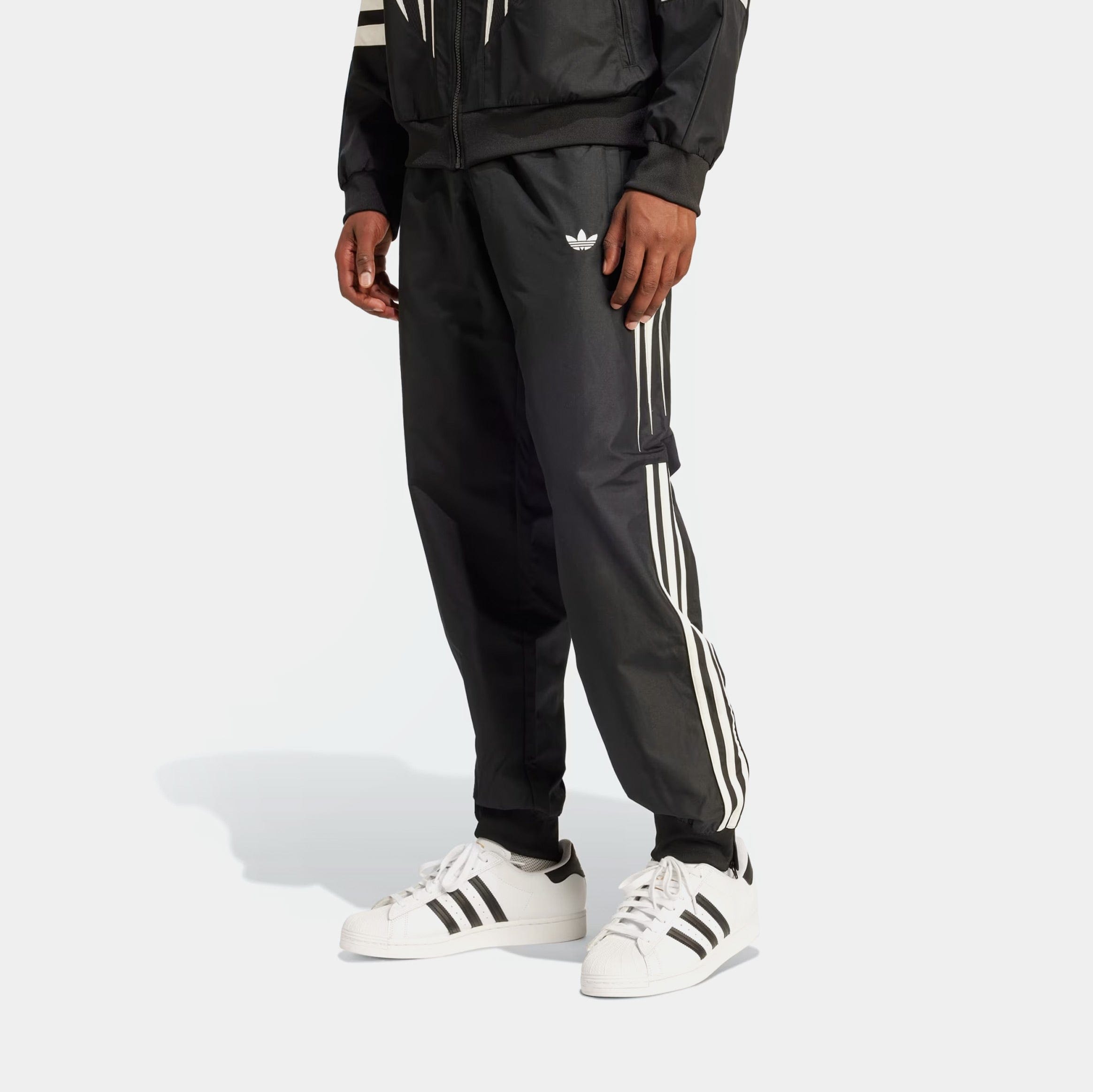 adidas Atlanta Track Mens Pants (Black/Core White)