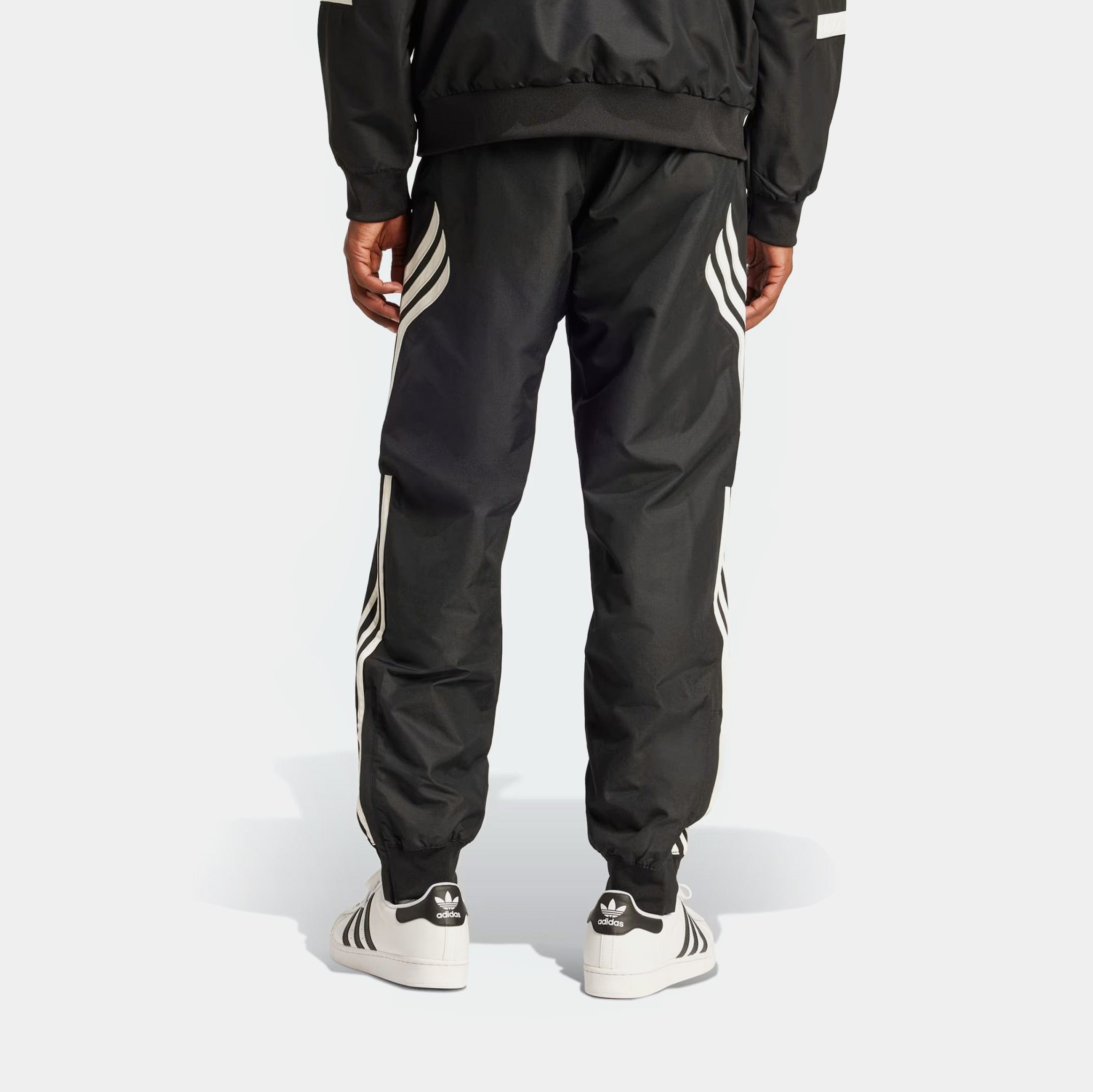 adidas Atlanta Track Mens Pants (Black/Core White)