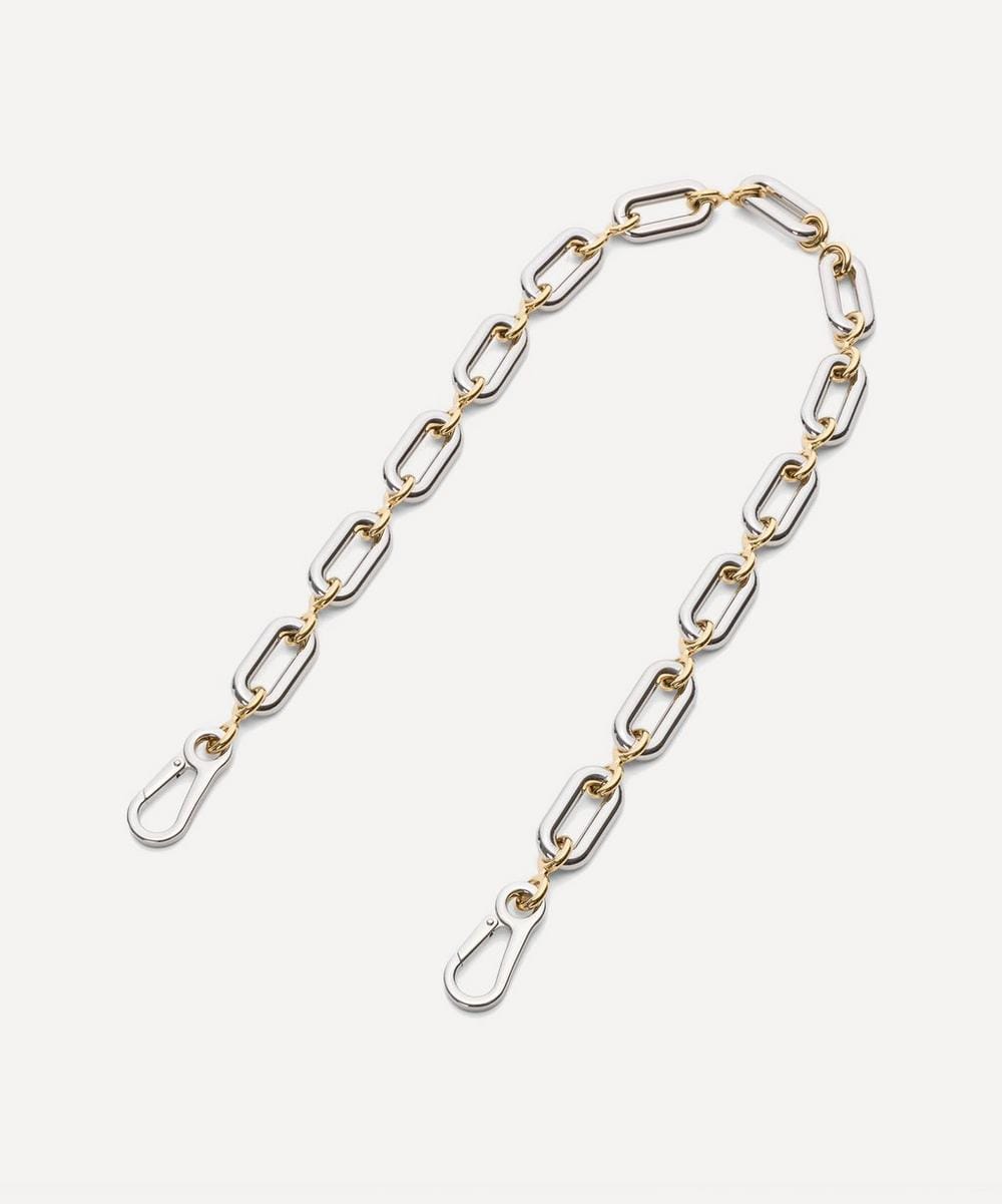 Loewe Silver - Tone Donut Chain Bag Strap