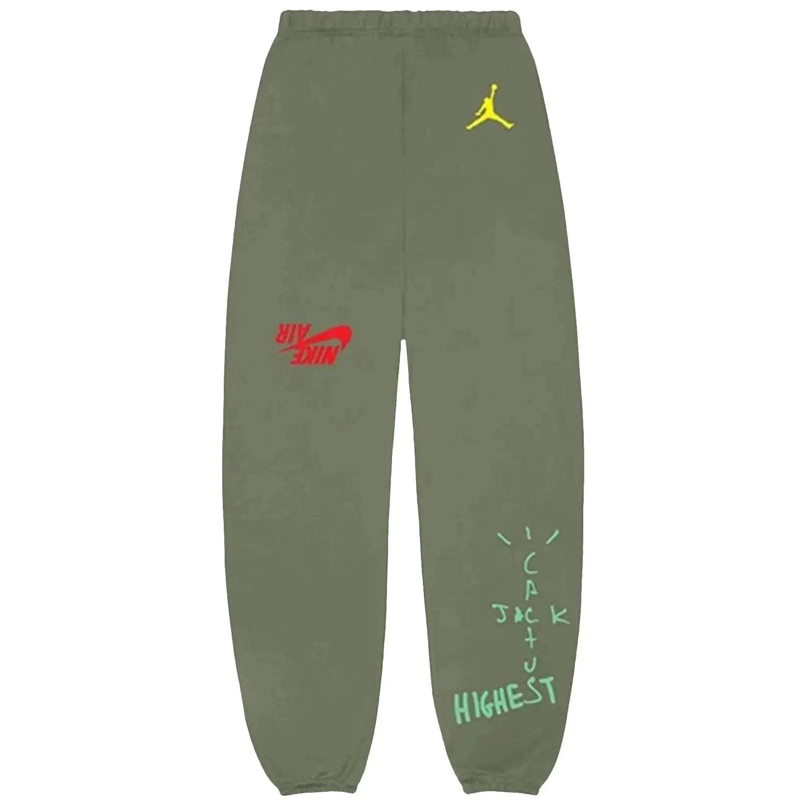 Travis Scott Cactus Jack by Travis Scott x Air Jordan Highest Sweatpant Green