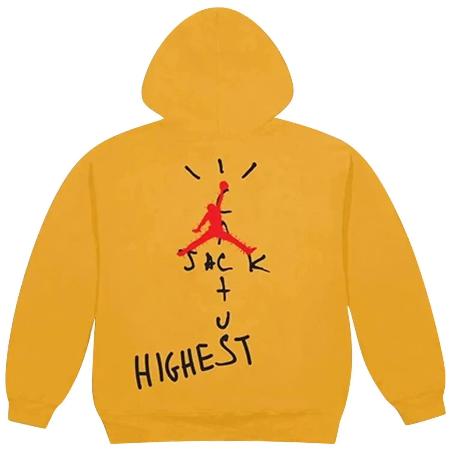 Travis Scott Cactus Jack by Travis Scott x Air Jordan Highest Hoodie Gold