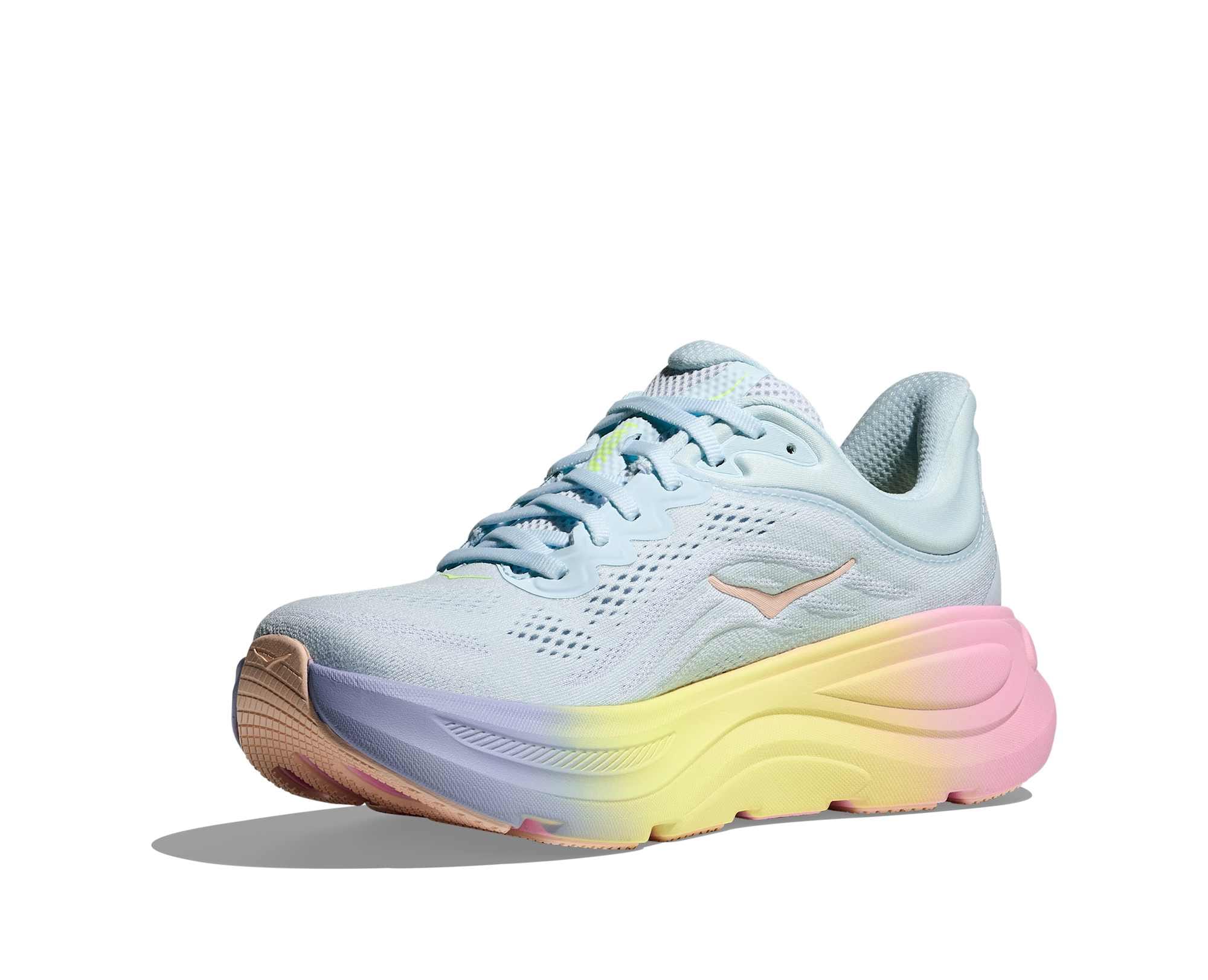 Hoka W Bondi 9 Color: GLIMMERING BLUE / OVERCAST Style: 1162012 - GNGB