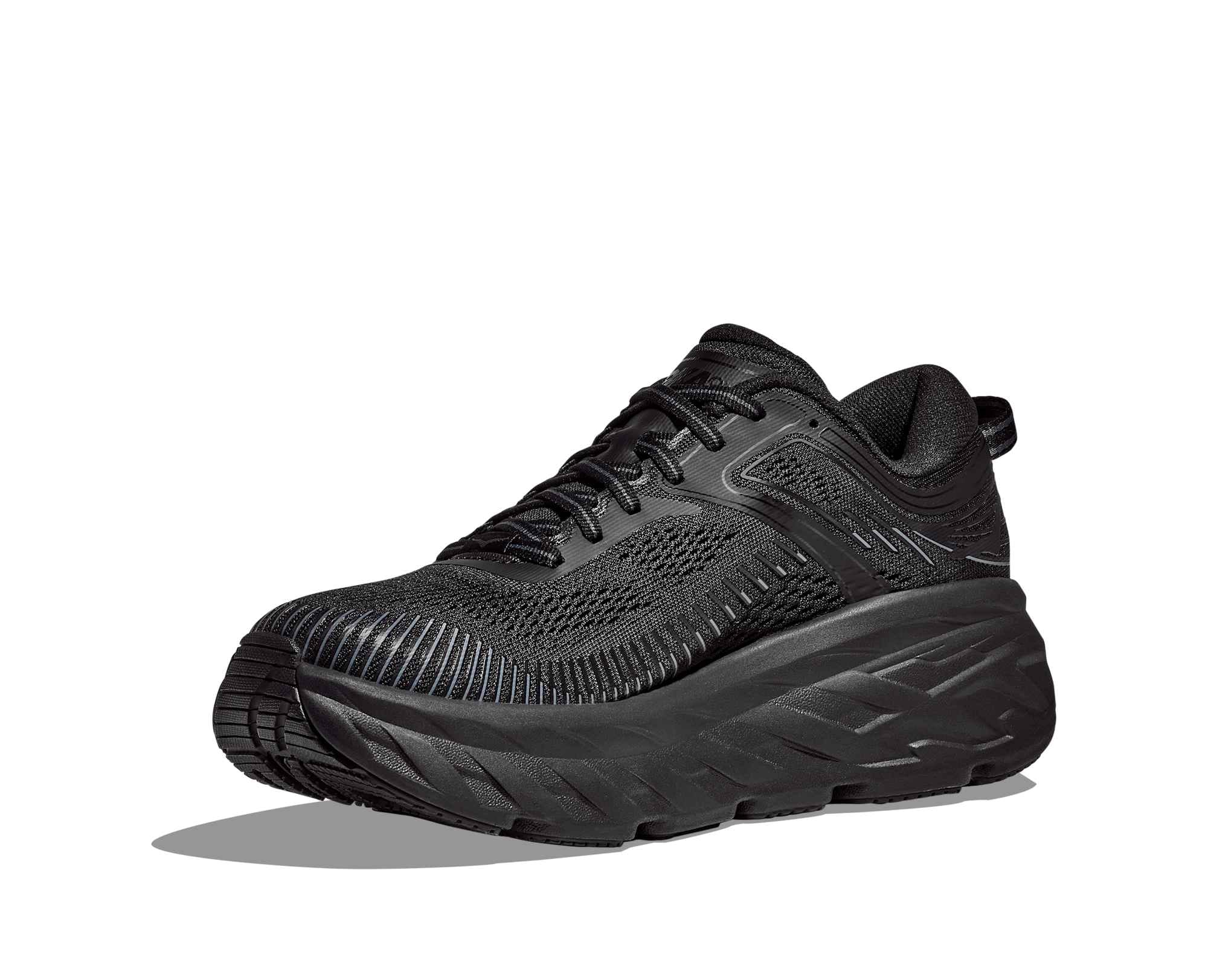 Hoka M Bondi 7 Color: BLACK / BLACK Style: 1110518 - BBLC