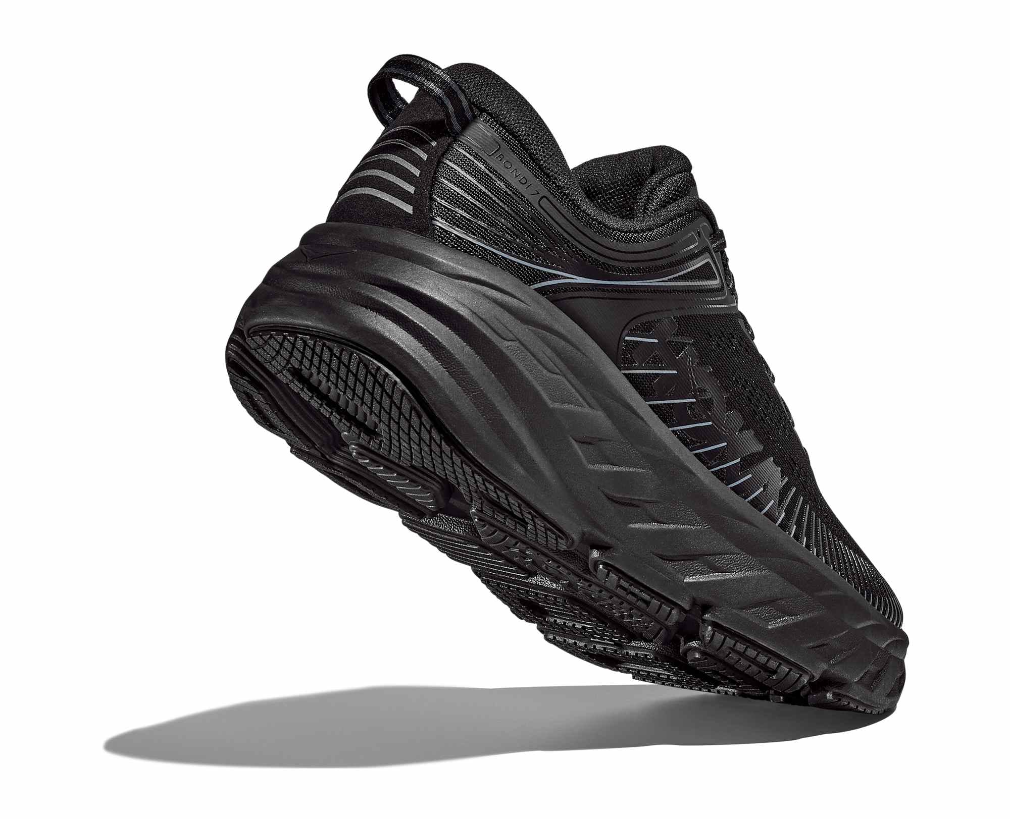Hoka M Bondi 7 Color: BLACK / BLACK Style: 1110518 - BBLC
